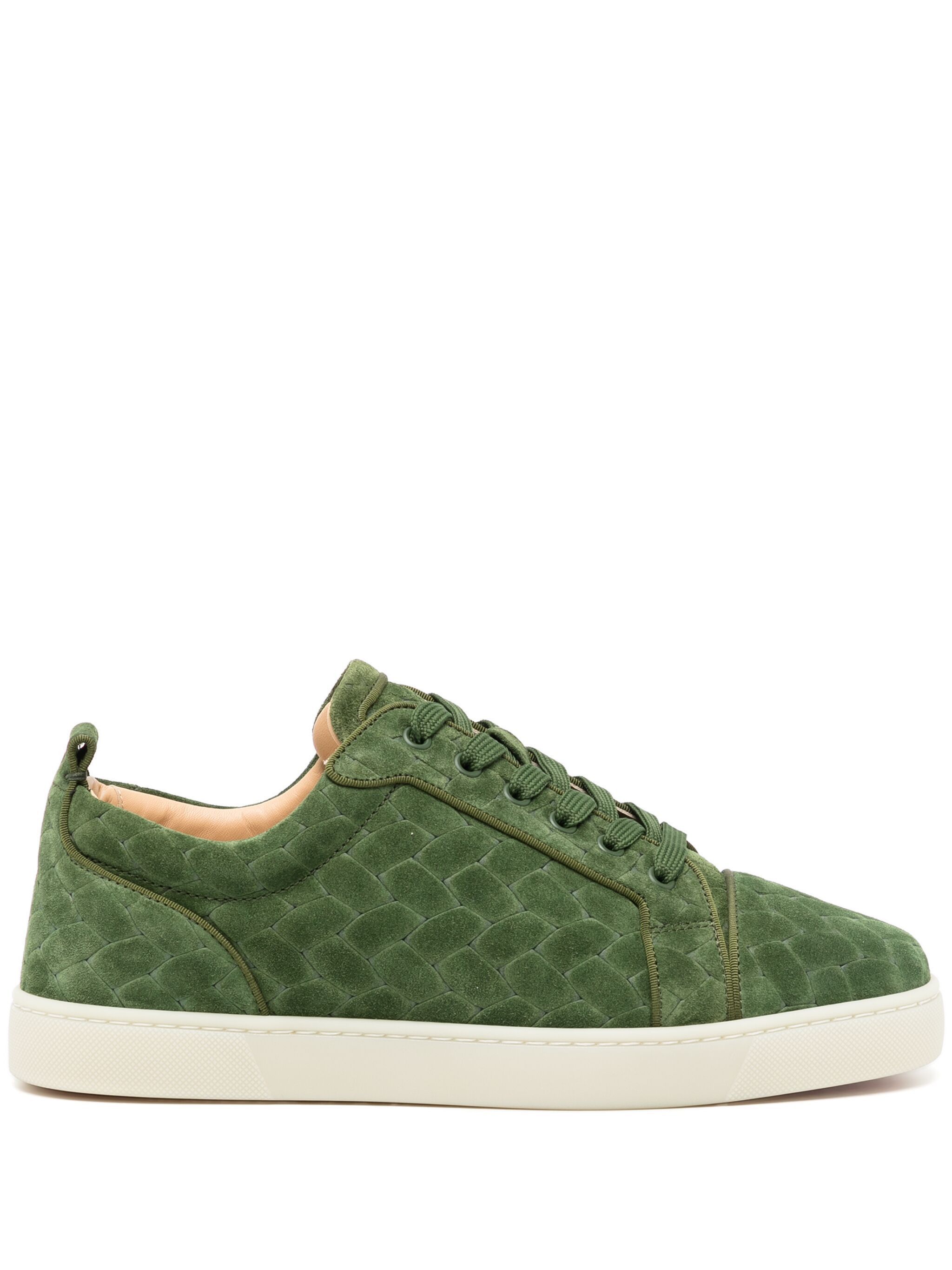Christian Louboutin o1s1wg110125 Sneaker in Olive Size US 9.5 / EU 42-43 - 1 Thumbnail
