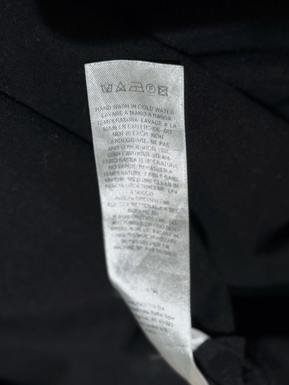 Rick Owens Drkshdw AW21 $492 RAW HEM HOODIE ELONGATED FIT BLACK MILK Size US L / EU 52-54 / 3 - 6 Thumbnail
