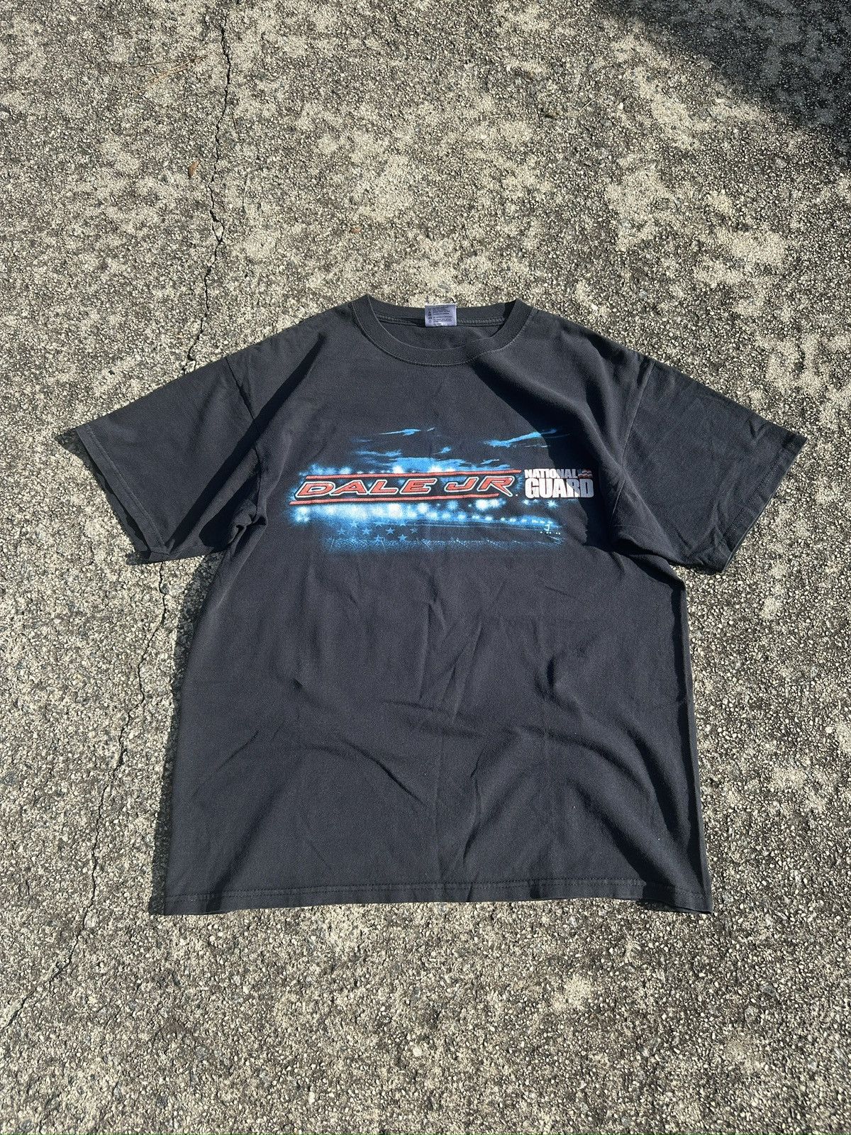 Other Dale Jr. National Guard Black Vintage Tee Size US L / EU 52-54 / 3 - 1 Thumbnail