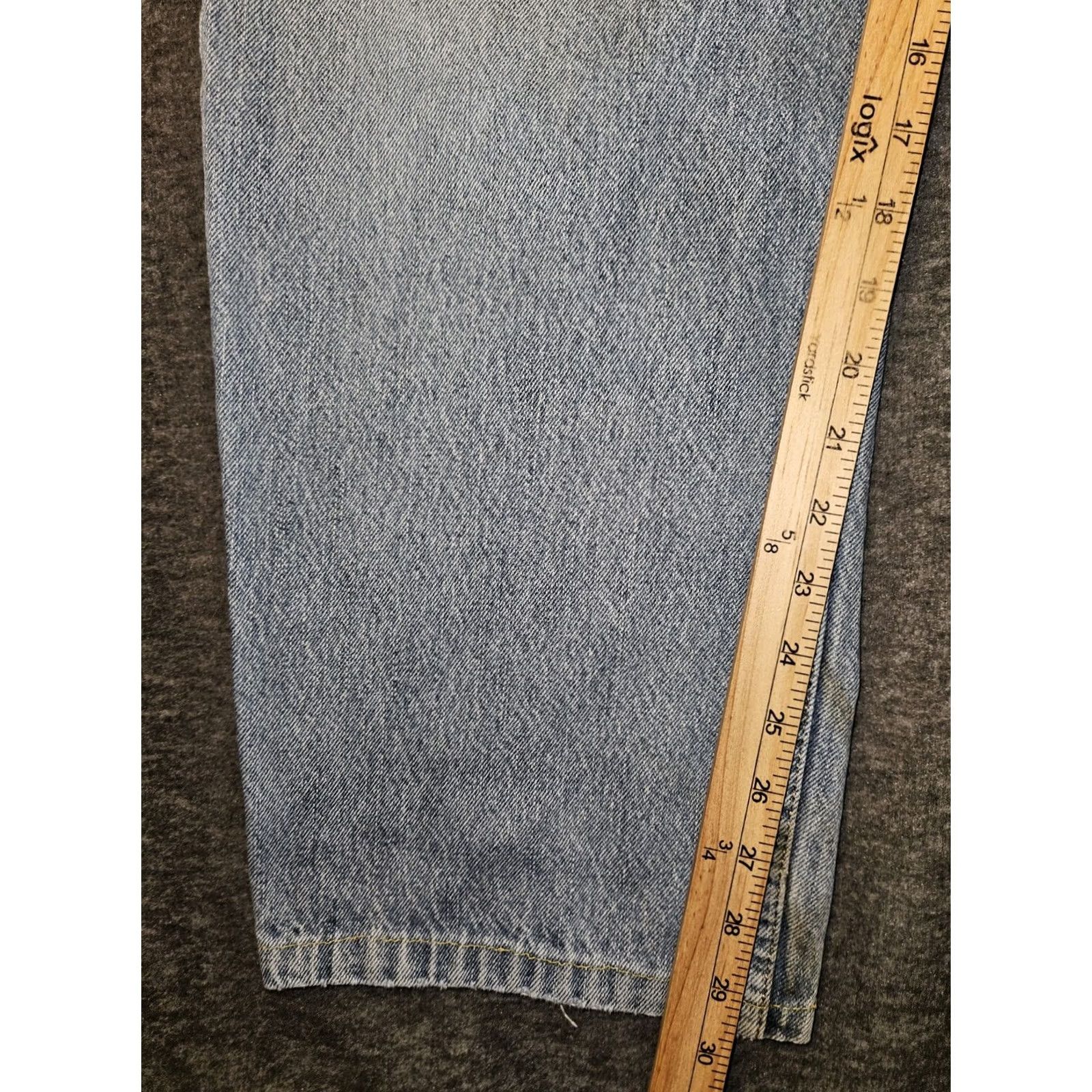 Levi's VINTAGE Levi's 550 Relaxed Fit Jeans Men 38x29.5 Blue Denim Egypt Cotton Y2K Grunge 90s Distressed Pockets 5-Pocket Design Mens Size US 38 / EU 54 - 6 Thumbnail