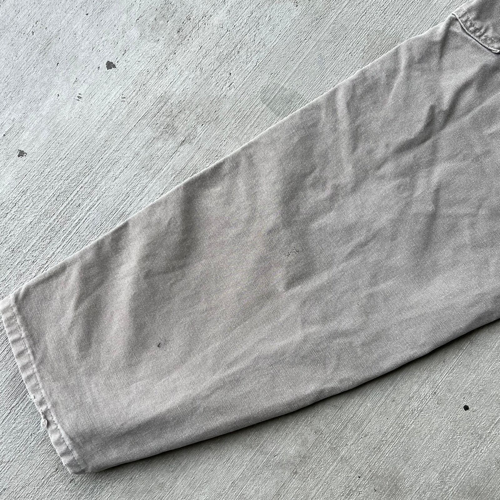 Carhartt × Vintage Carhartt DES gray double knee work wear carpenter pants Size US 33 - 14 Thumbnail