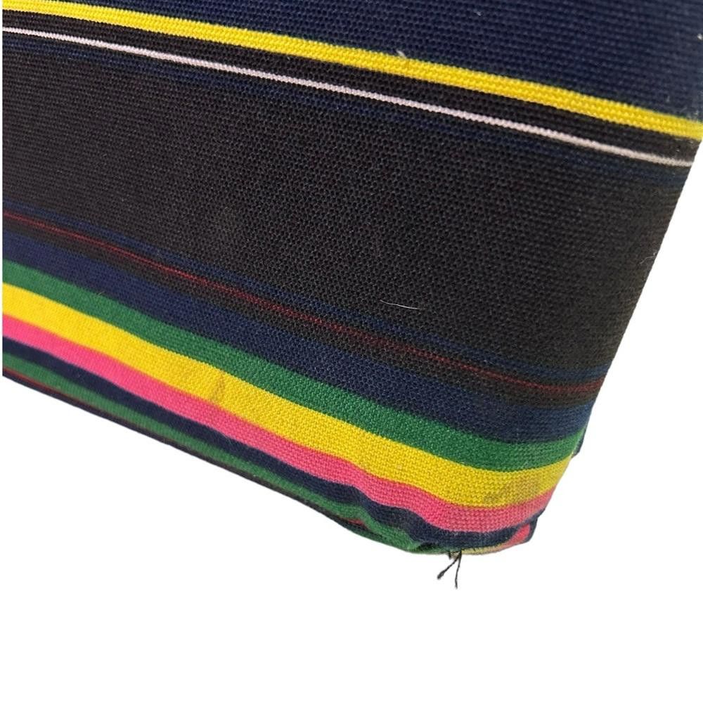 Designer kate spade l Vintage 1980’s Striped Cloth Handbag Size ONE SIZE - 3 Thumbnail