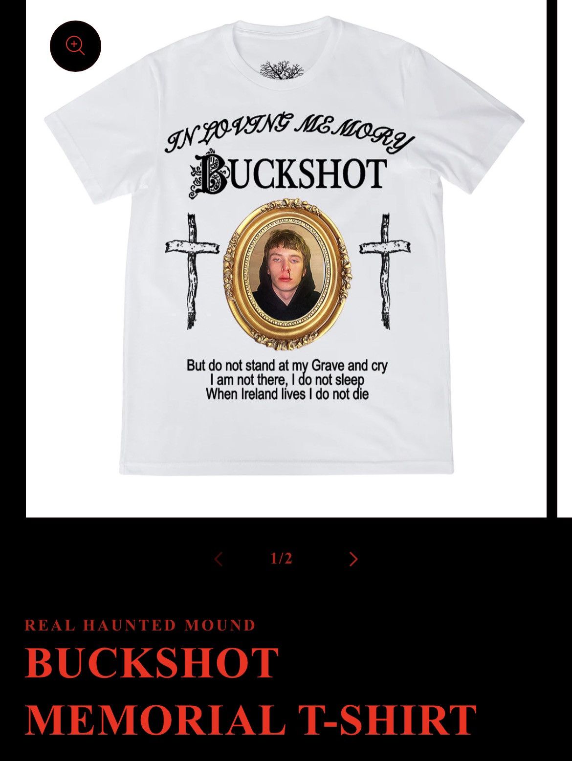 Streetwear Haunted Mound Buckshot in loving memory | Grailed