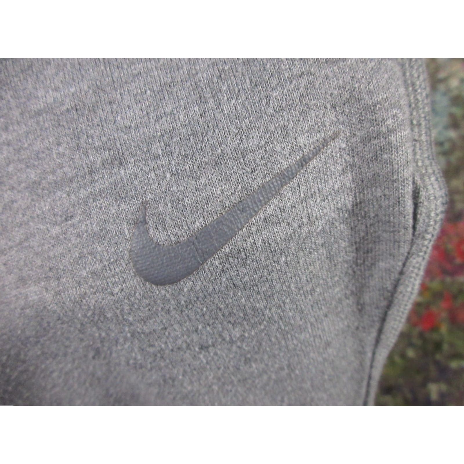 Nike Nike Dri-FIT Sweatpants Womens S Gray Drawstring Pockets Fleece Regular Size 28" / US 6 / IT 42 - 4 Thumbnail
