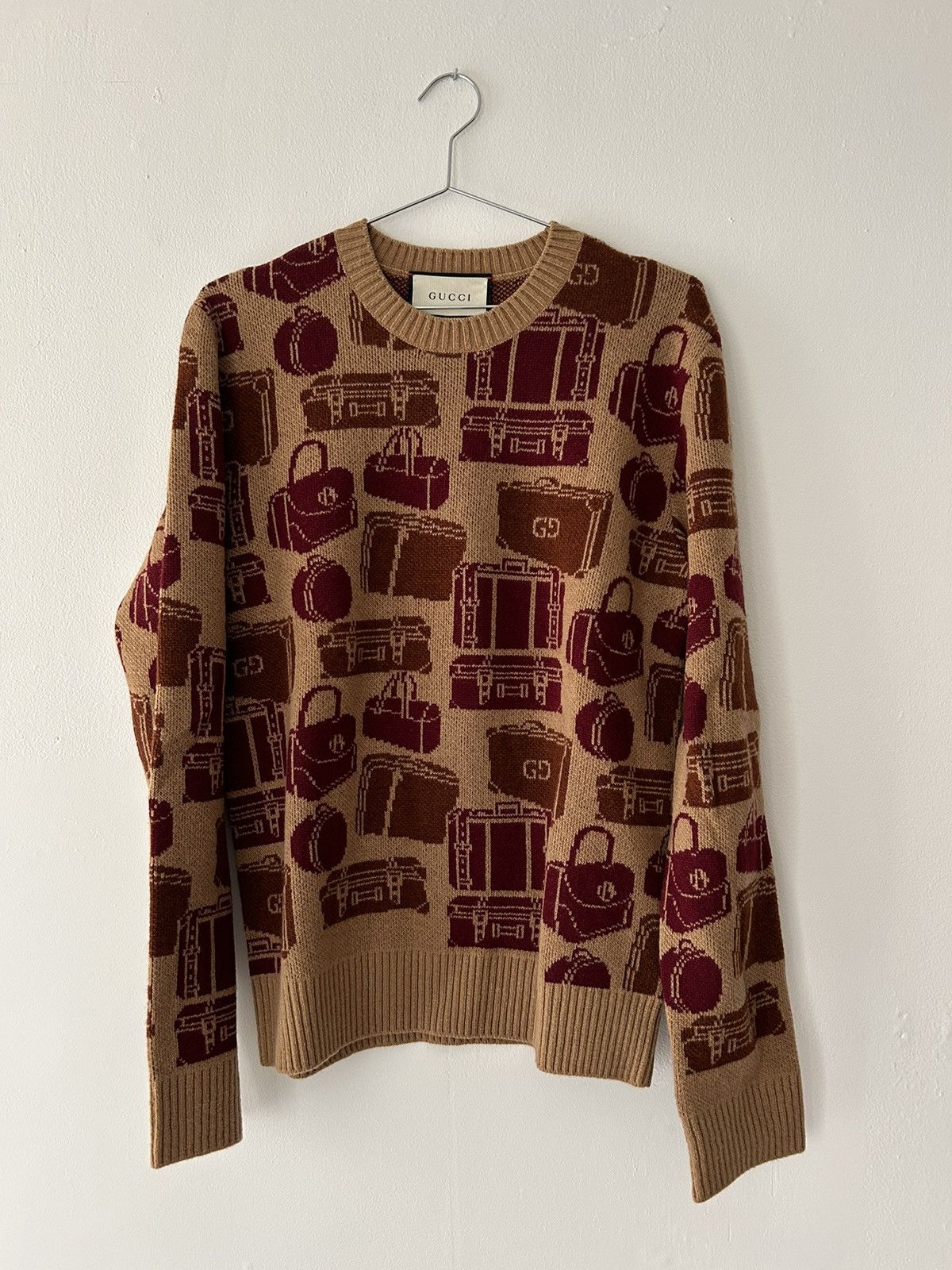 Gucci Luggage Knit Sweater Size US M / EU 48-50 / 2 - 1 Thumbnail