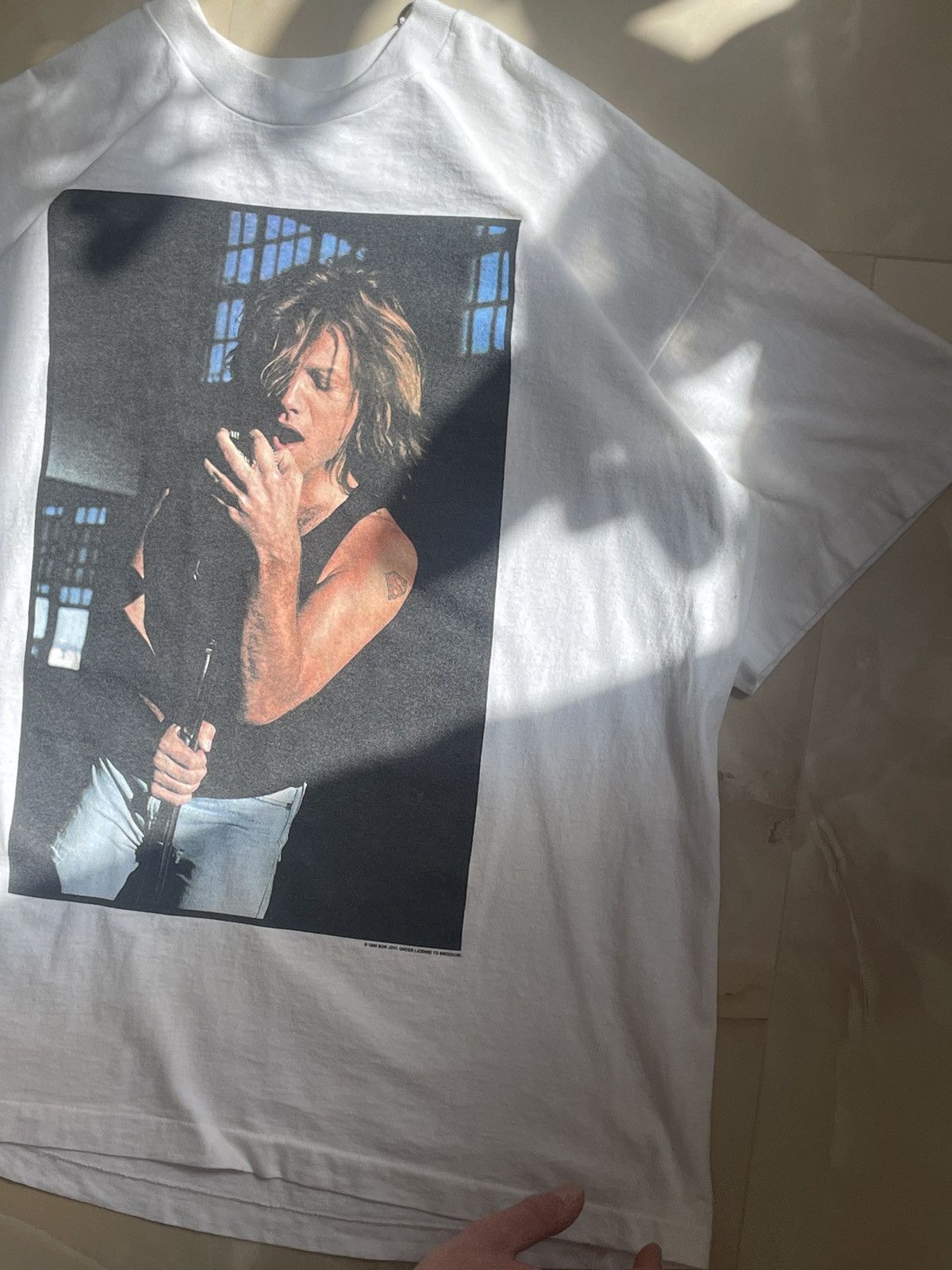 Band Tees 1995 Bon Jovi t shirt '95 tour Size US XL / EU 56 / 4 - 2 Thumbnail
