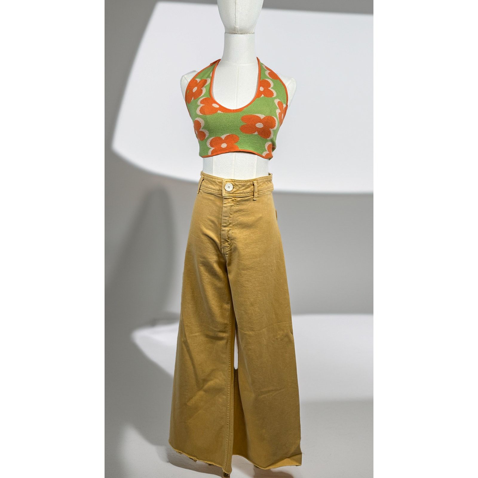 Zara THE HAPPY PANTS Size 28" / US 6 / IT 42 - 1 Thumbnail