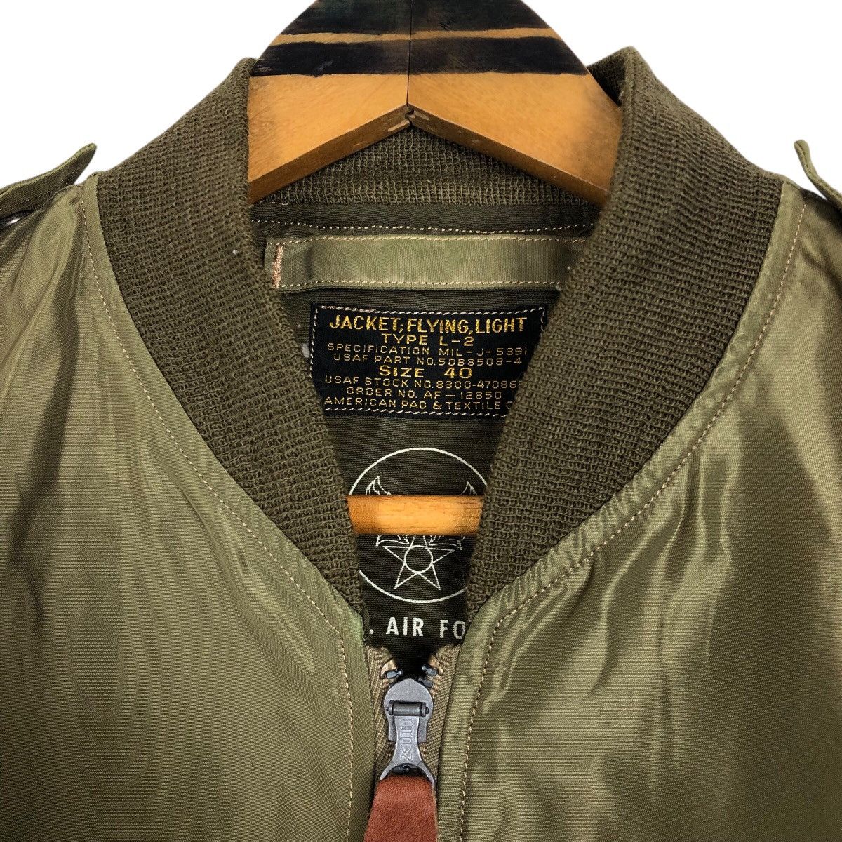 Buzz Rickson's Buzz Rickson’s Type L-2 Flight Jacket US Air Force Size US L / EU 52-54 / 3 - 8 Thumbnail