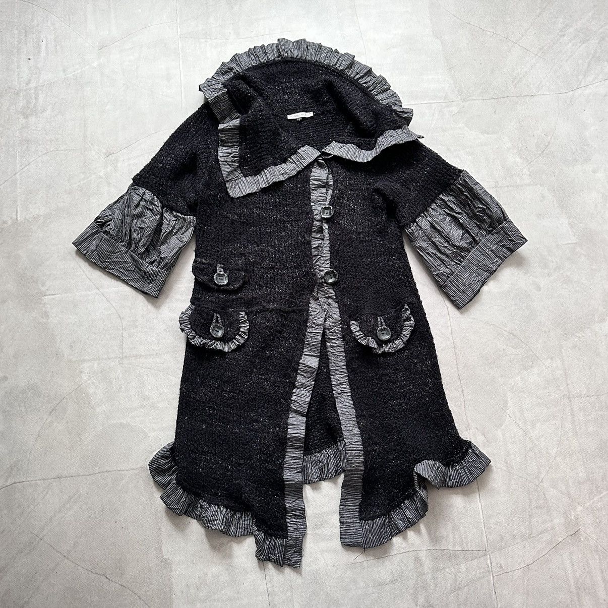 Gothic Zone Bleue Sweater Sarah Pacini Margiela Vibe