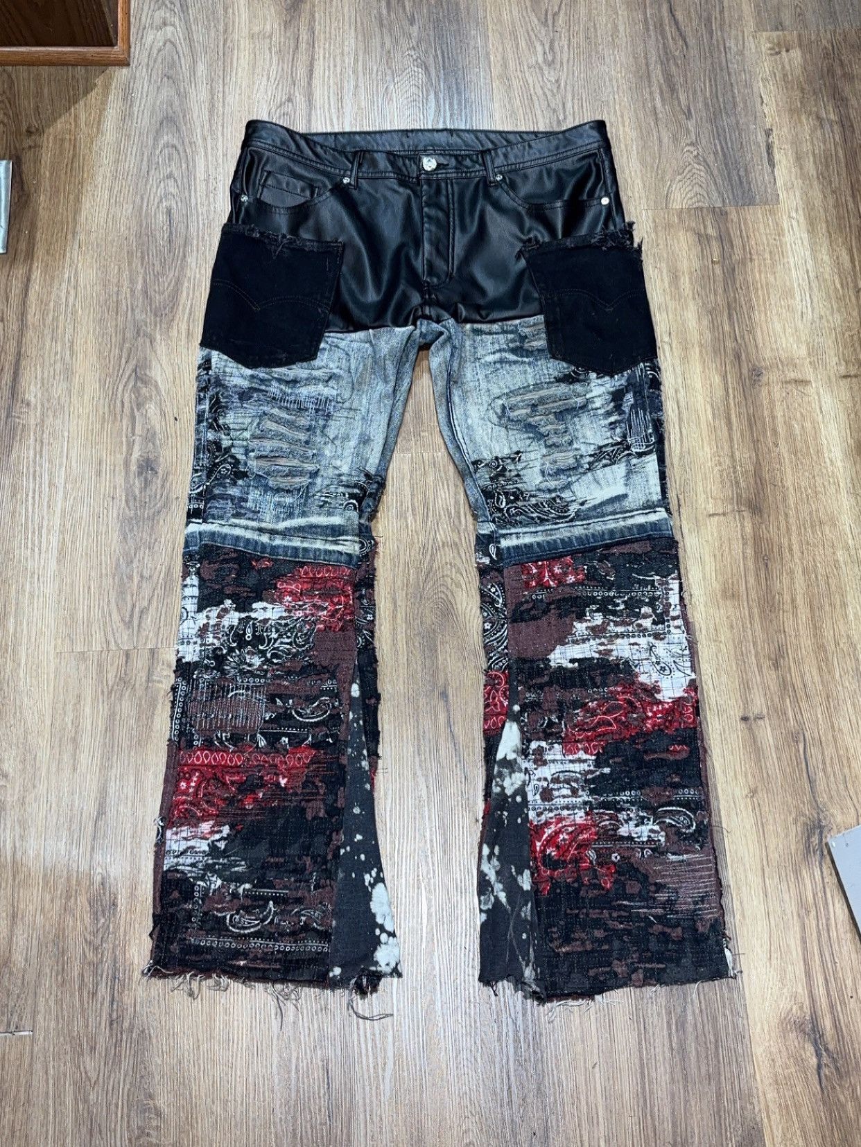 Other Custom hybrid boro denim Size US 36 / EU 52 - 1 Thumbnail