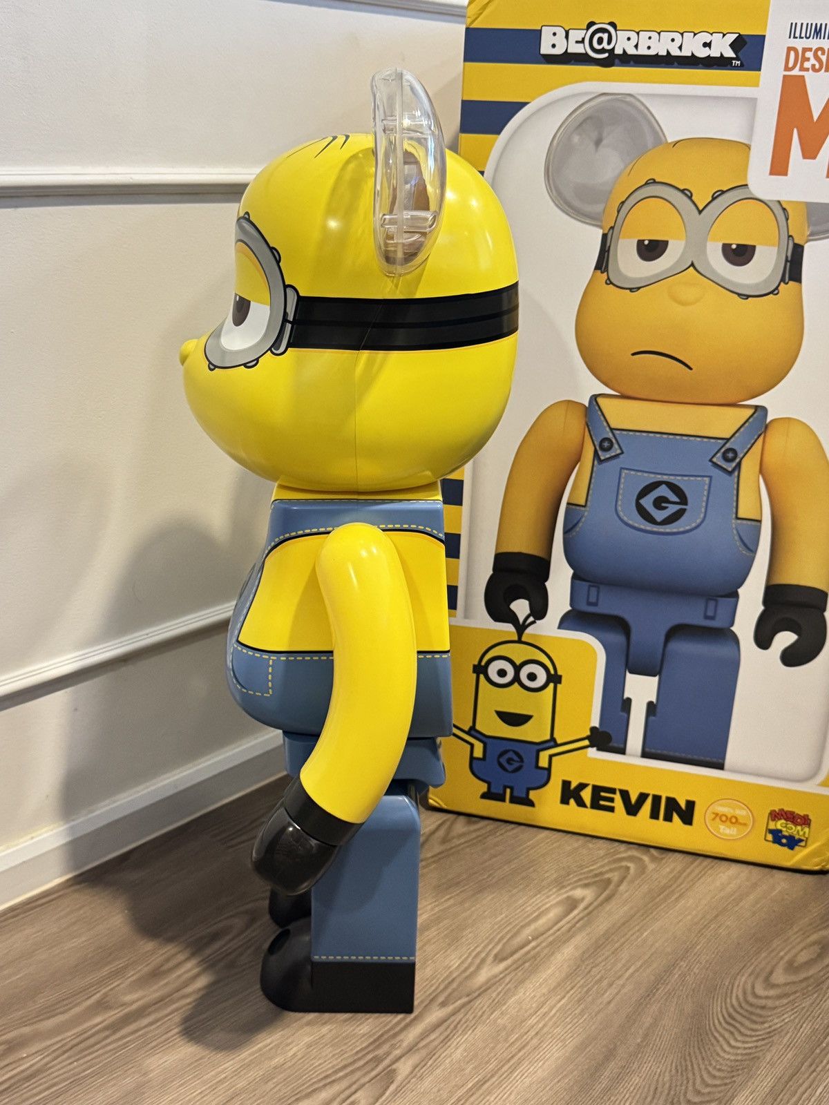 Other Bearbrick x Descipable Me Kevin 1000% Size ONE SIZE - 2 Thumbnail