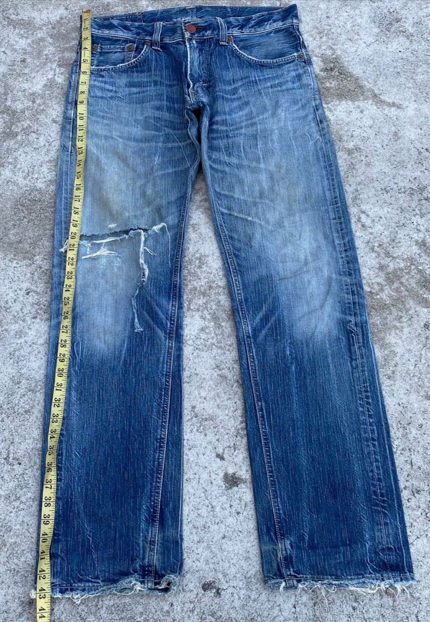 Edwin Vintage Edwin 503 Distressed Denim Kurt Cobain Style Size US 34 / EU 50 - 8 Thumbnail