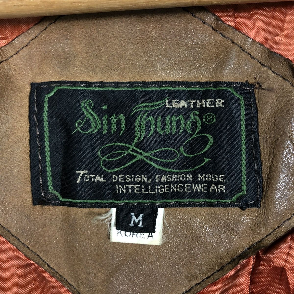 Japanese Brand 🔥VINTAGE LEATHER JACKET BOMBER SIN THUNG ISSEY MIYAKE Size US M / EU 48-50 / 2 - 19 Thumbnail