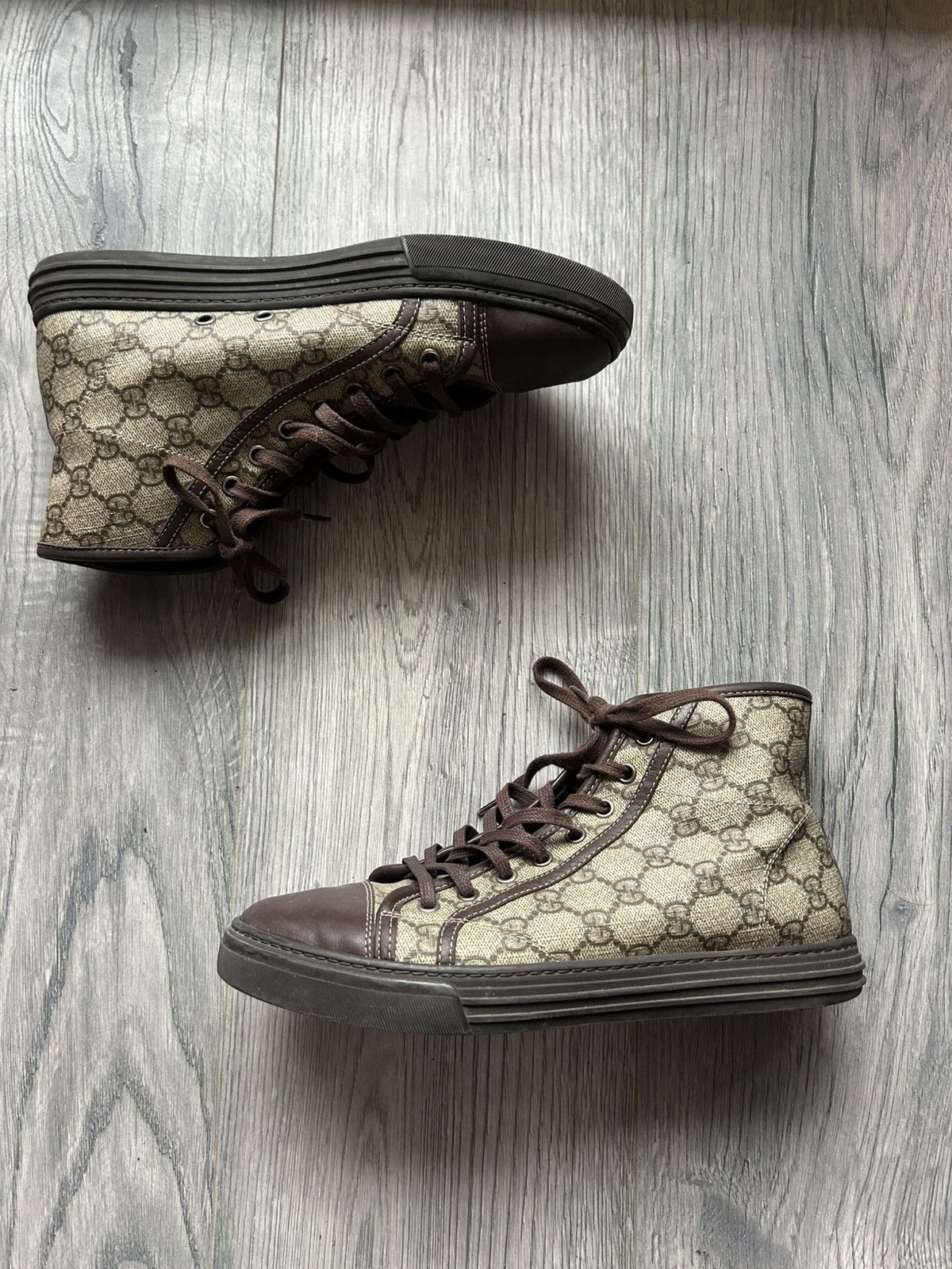 Men s Gucci High Top Sneakers Grailed