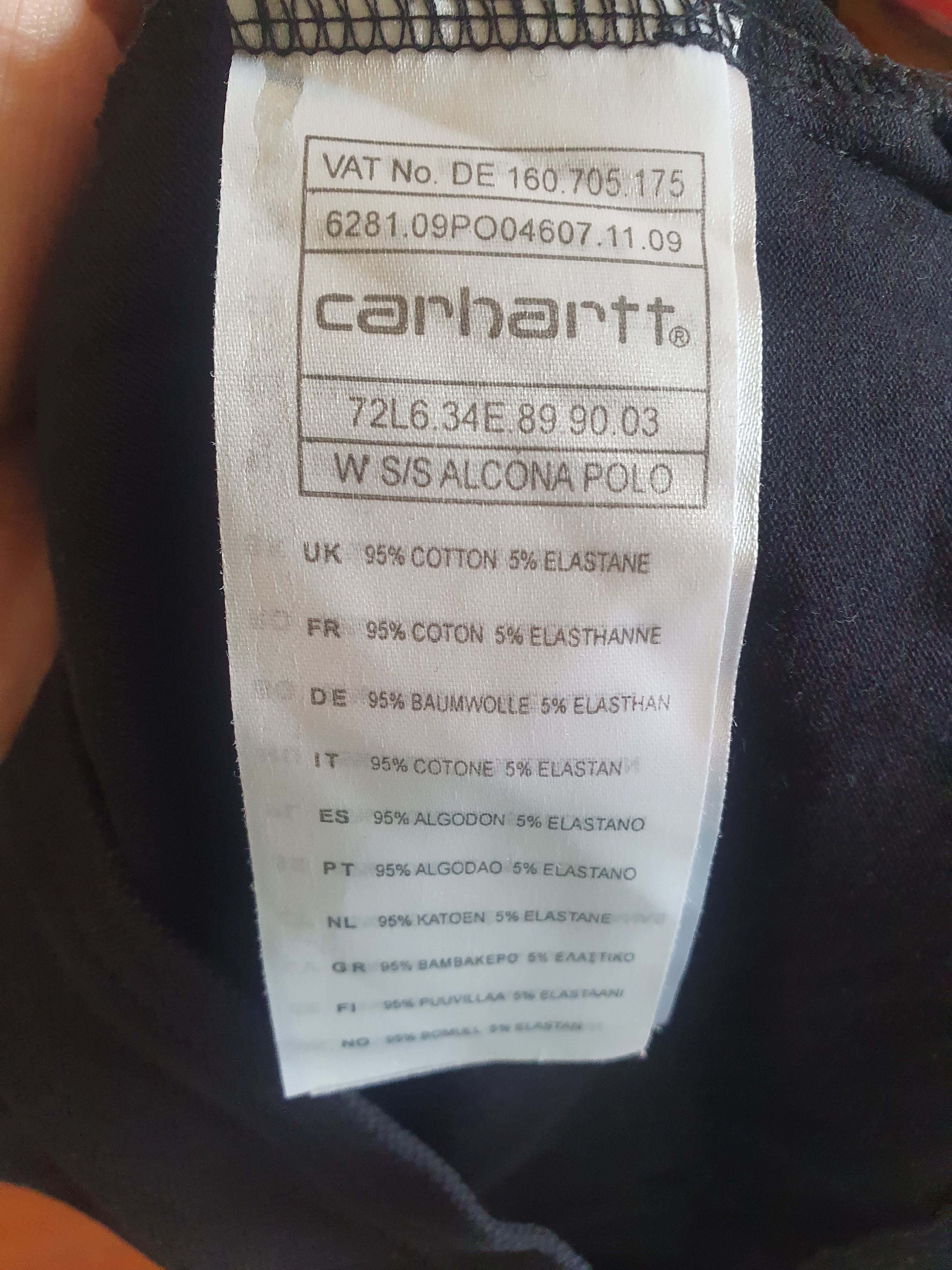 Carhartt Carhartt W Alcona Polo short sleeve t-shirt sz S Size S / US 4 / IT 40 - 6 Thumbnail