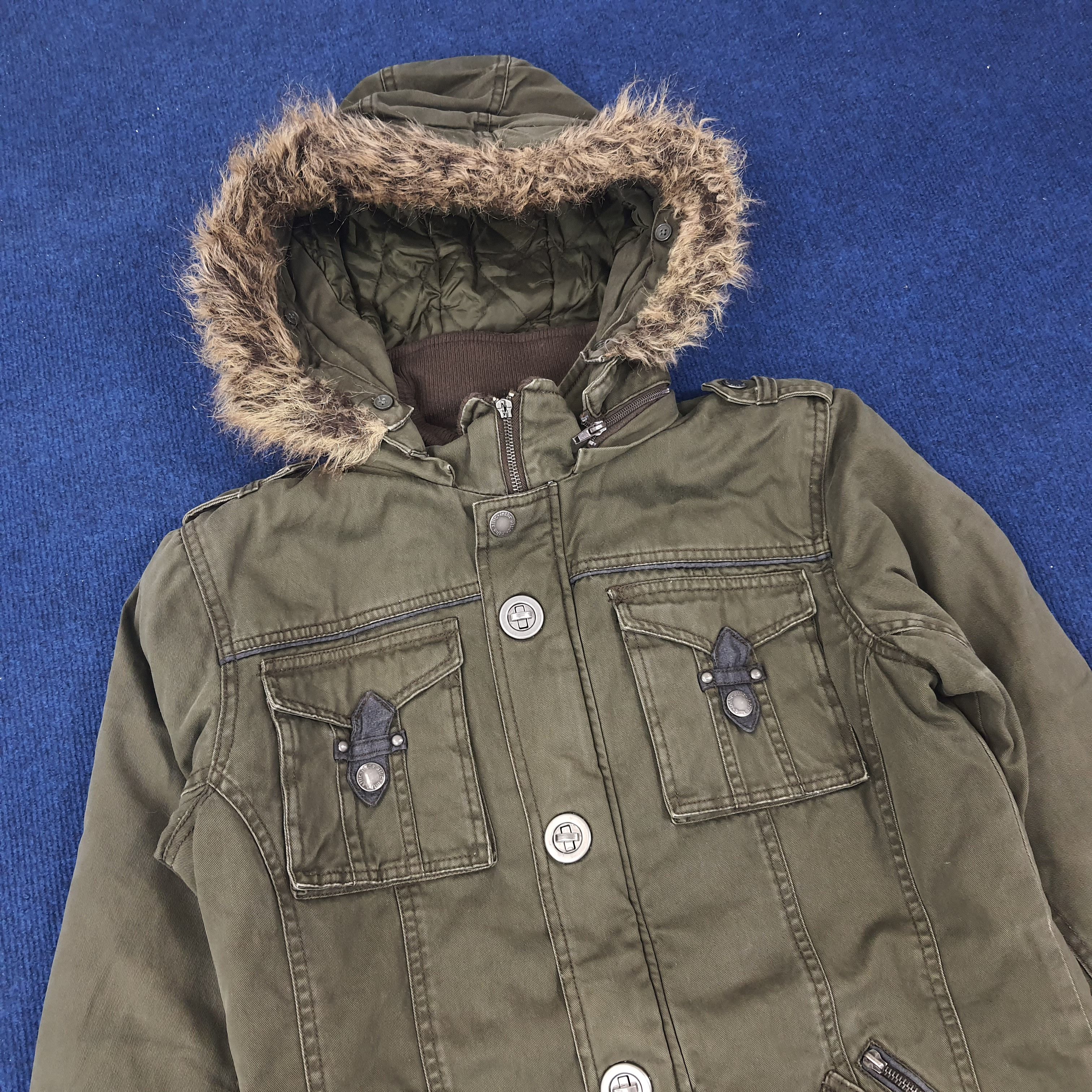 In The Attic × Japanese Brand × Vintage Vintage In the Attic Japanese Brand Parka Jacket C222N27 Size US M / EU 48-50 / 2 - 2 Thumbnail