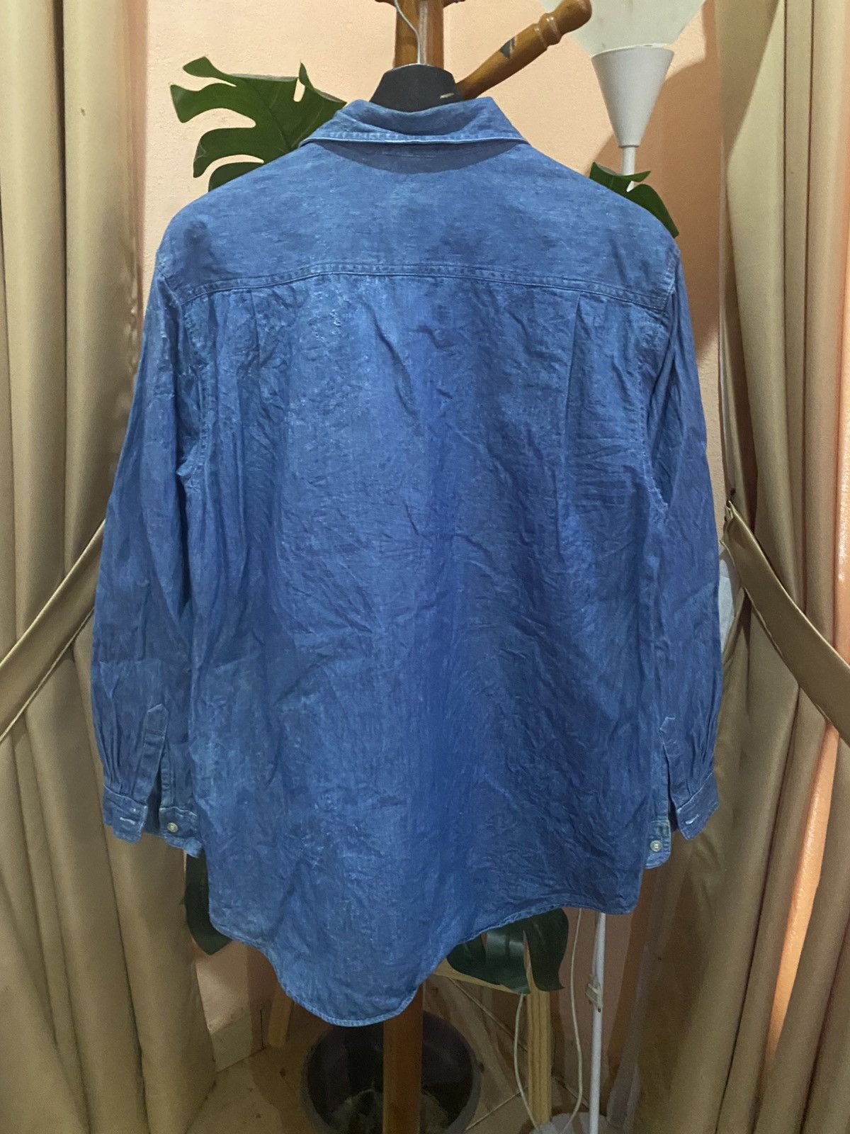 Vintage Vintage Polo Member’s Staff Denim Long Sleeve Shirt Size US M / EU 48-50 / 2 - 10 Thumbnail