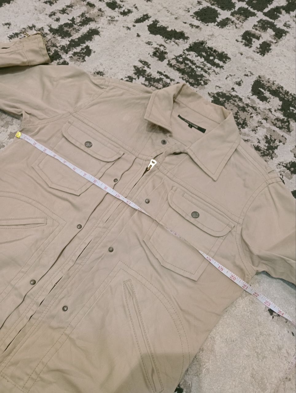 Japanese Brand STUDIO ORIBE JAPAN KHAKI JACKET Size US L / EU 52-54 / 3 - 12 Thumbnail