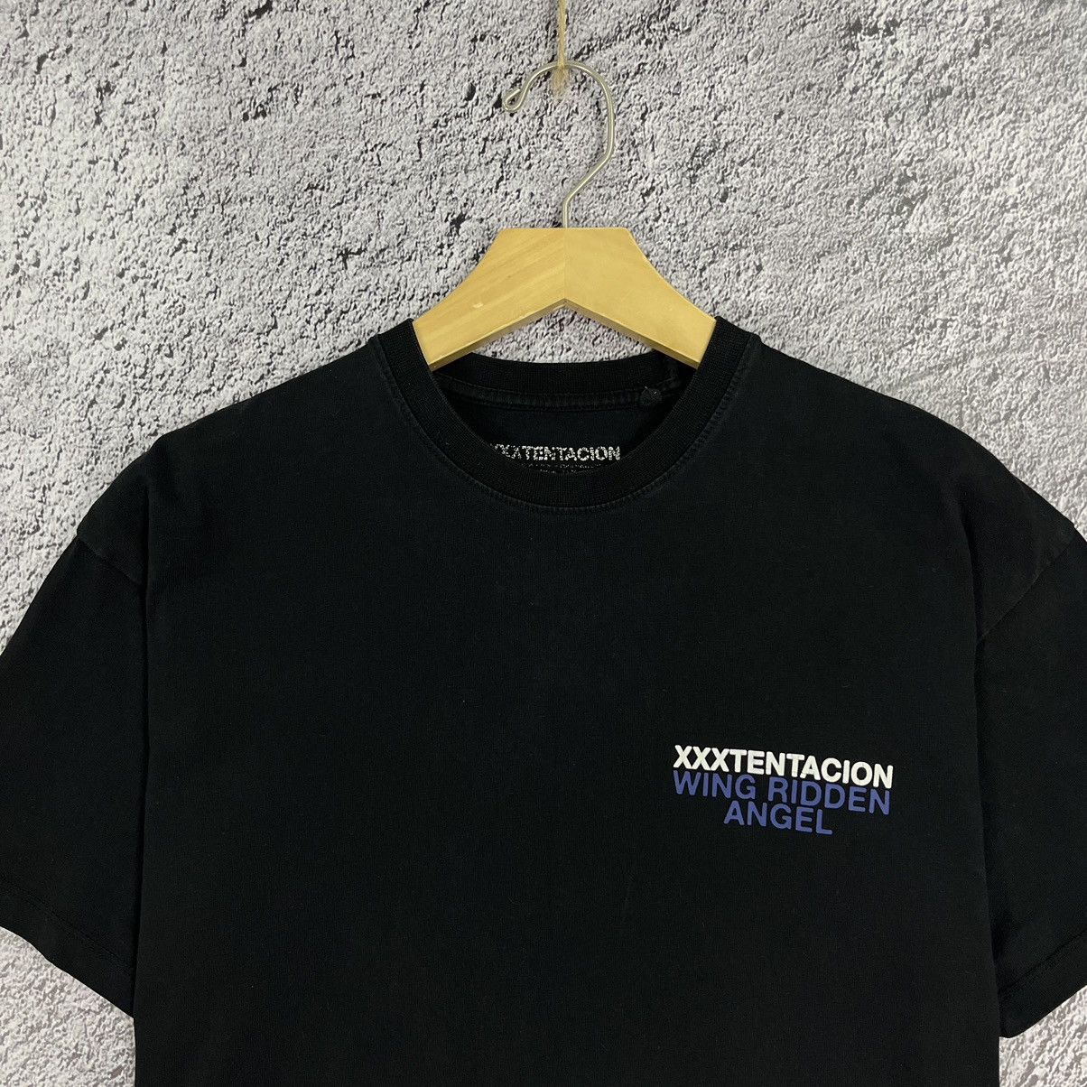 Designer × Pull & Bear XXXTENTACION x Pull & Bear Back Printed Black T-Shirt Size US S / EU 44-46 / 1 - 5 Thumbnail
