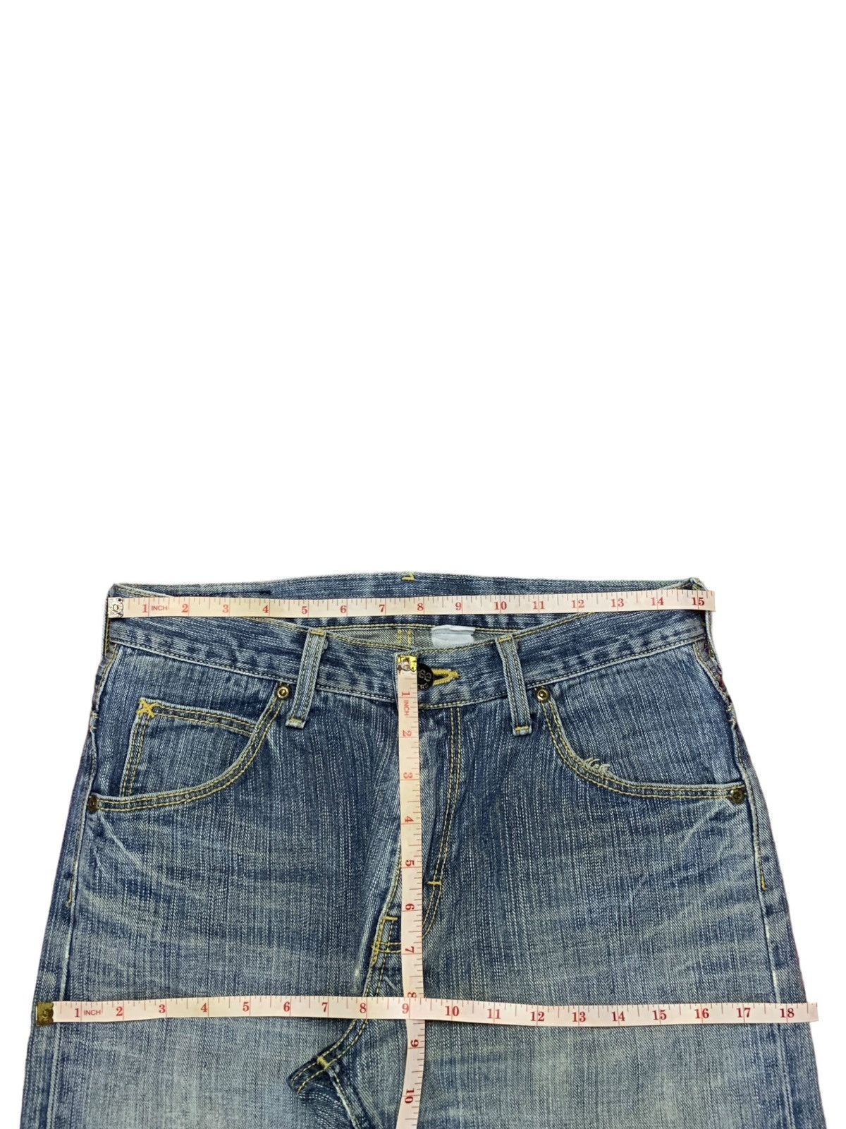Lee SALES🔥Vintage Lee Riders Faded Wash Distress Baggy Jeans Size US 30 / EU 46 - 12 Thumbnail