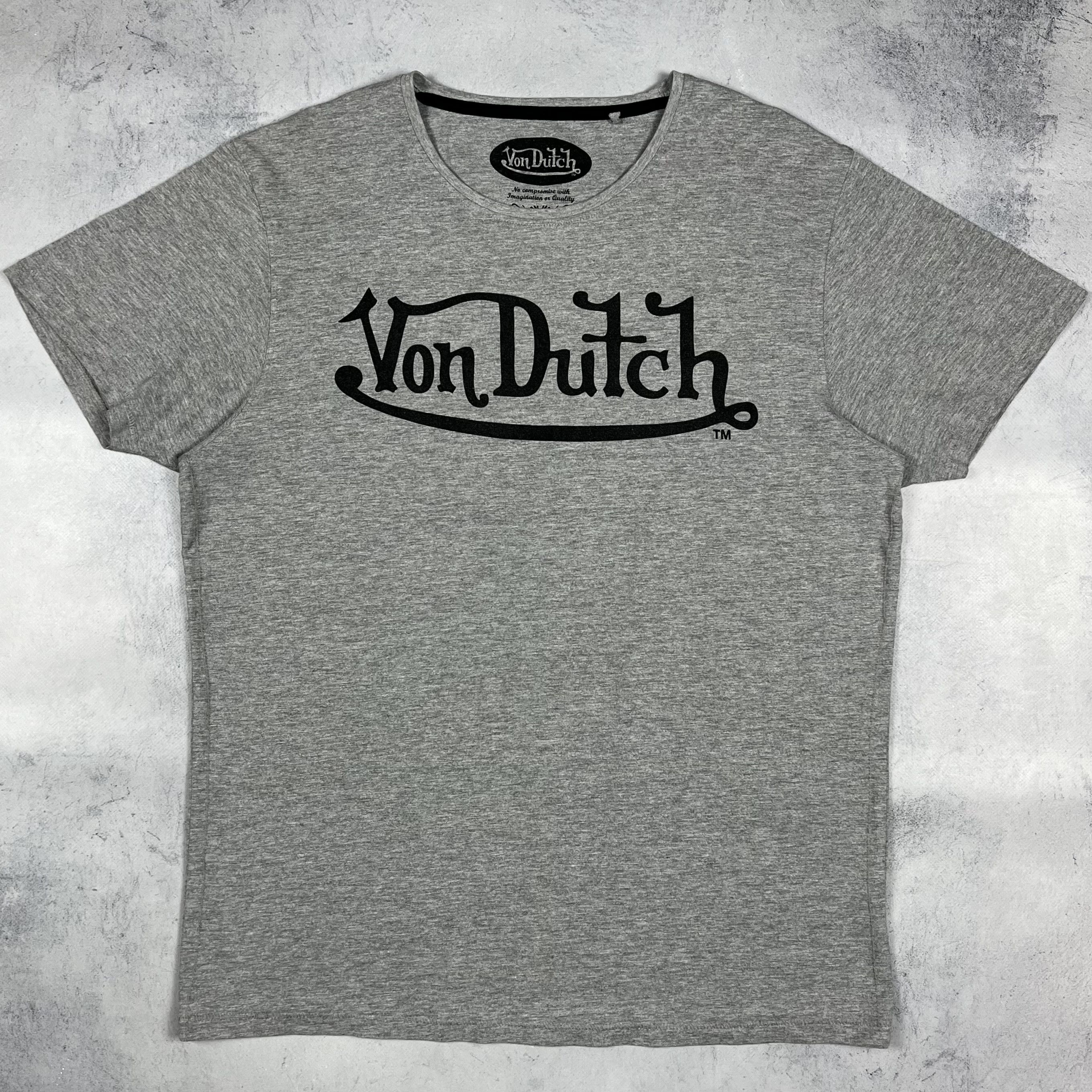Von Dutch Vintage Von Dutch Big Logo Y2K T Shirt 00’s Size US XL / EU 56 / 4 - 2 Thumbnail