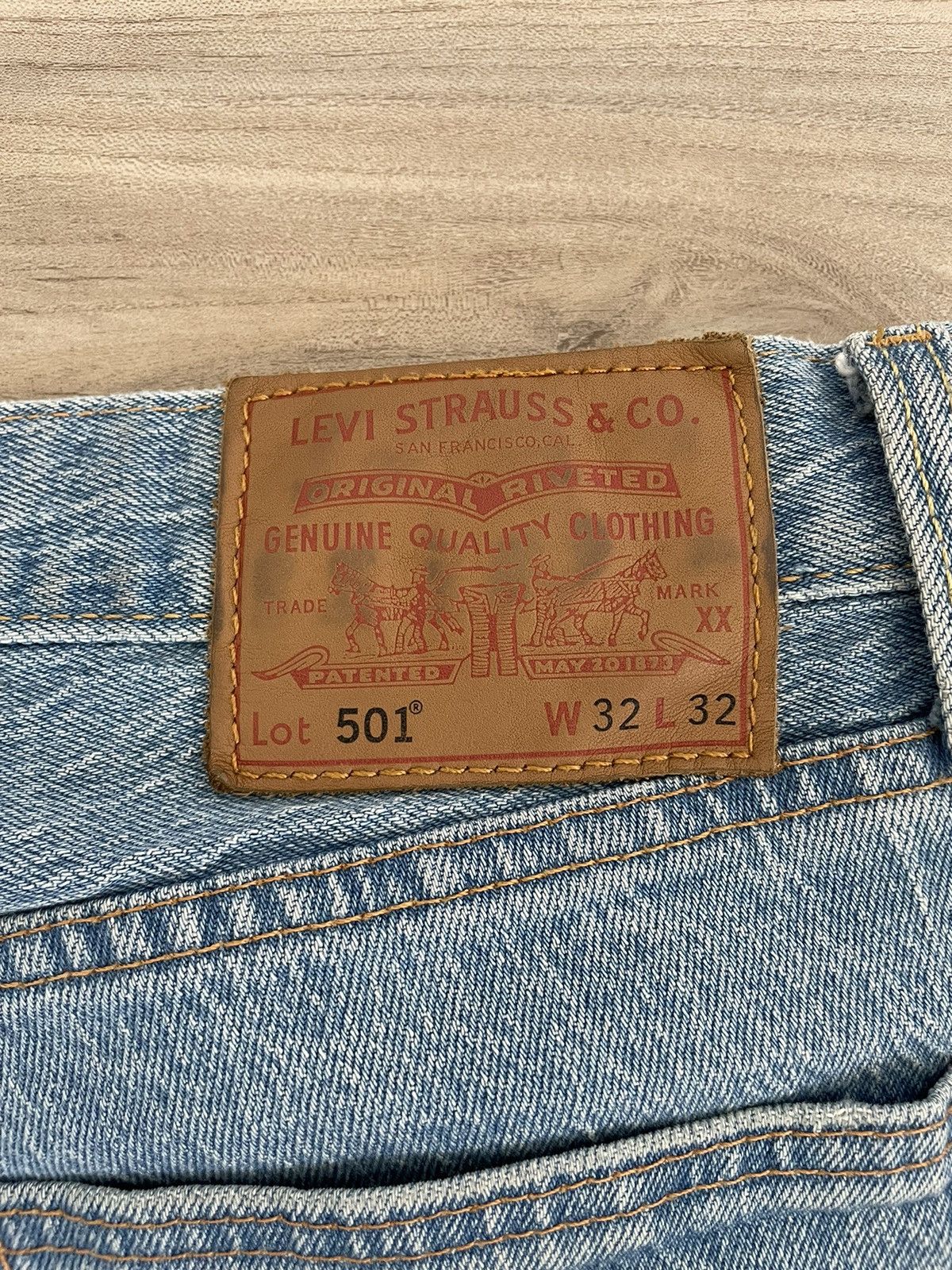 Levi's Vintage Clothing Levi’s Denim Jeans 501 32x32 Size US 32 / EU 48 - 7 Thumbnail