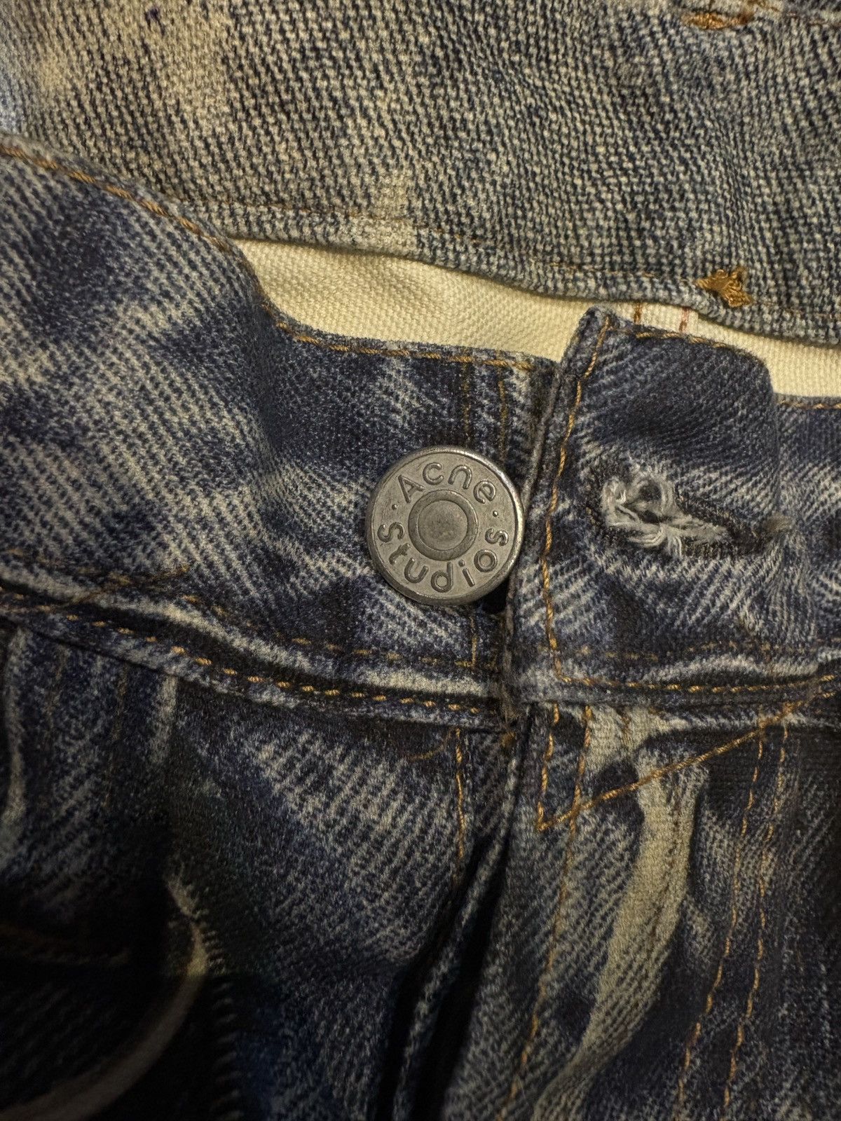 Acne Studios Acne Studios Trompe L'oeil Print Keychain Baggy Jeans Size US 32 / EU 48 - 8 Thumbnail