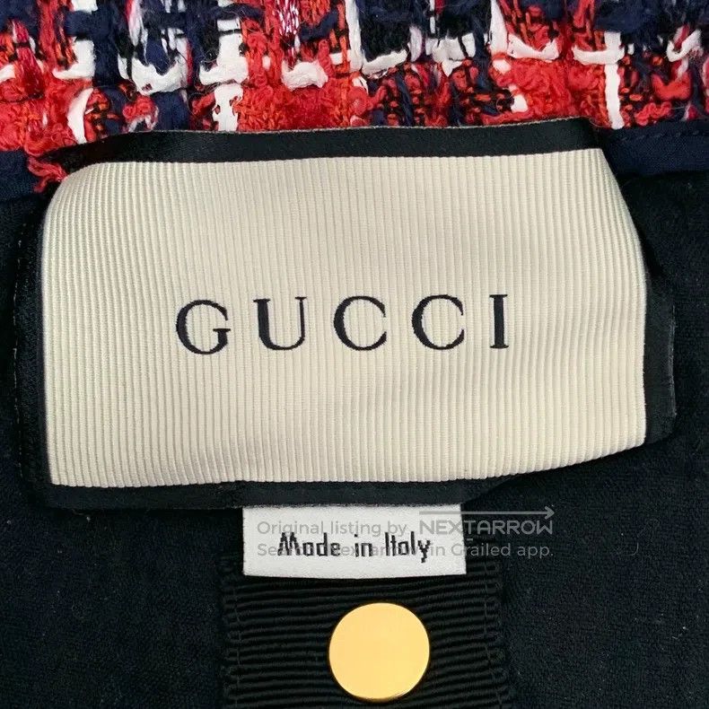 Gucci Gucci Red plaid cotton braided tweed casual shorts Size 26" / US 2 / IT 38 - 5 Thumbnail