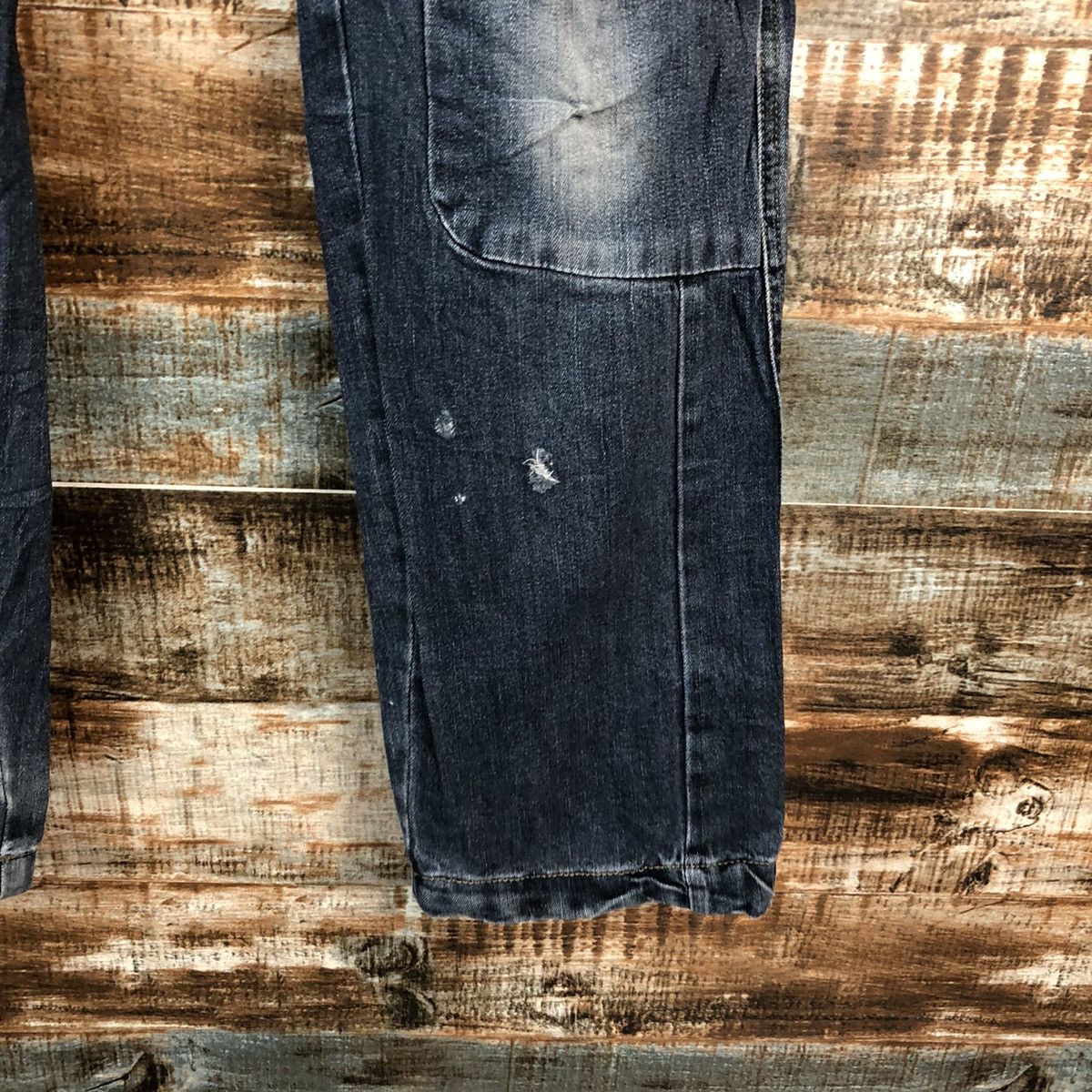 Japanese Brand Japanese Brand Blue utility worker Multipocket Pants #A2164 Size US 33 - 14 Thumbnail