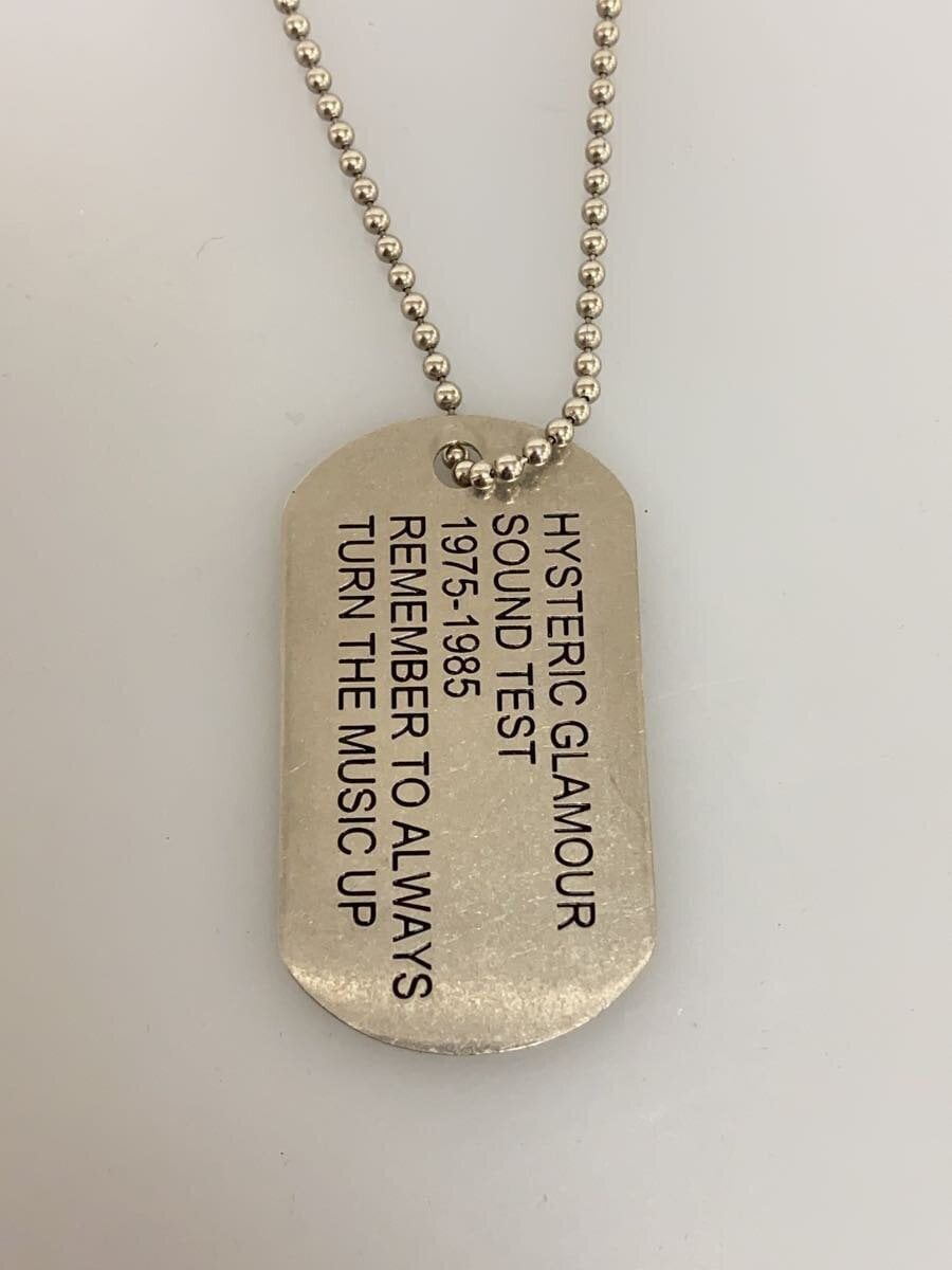 Hysteric Glamour Dog Tag Necklace Size ONE SIZE - 5 Thumbnail