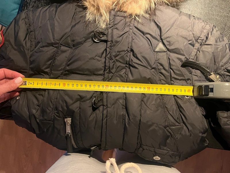 Dsquared2 Dsquared² “Fighting Dudes” Black Bomber Jacket w Fur Hood Size S / US 4 / IT 40 - 4 Thumbnail