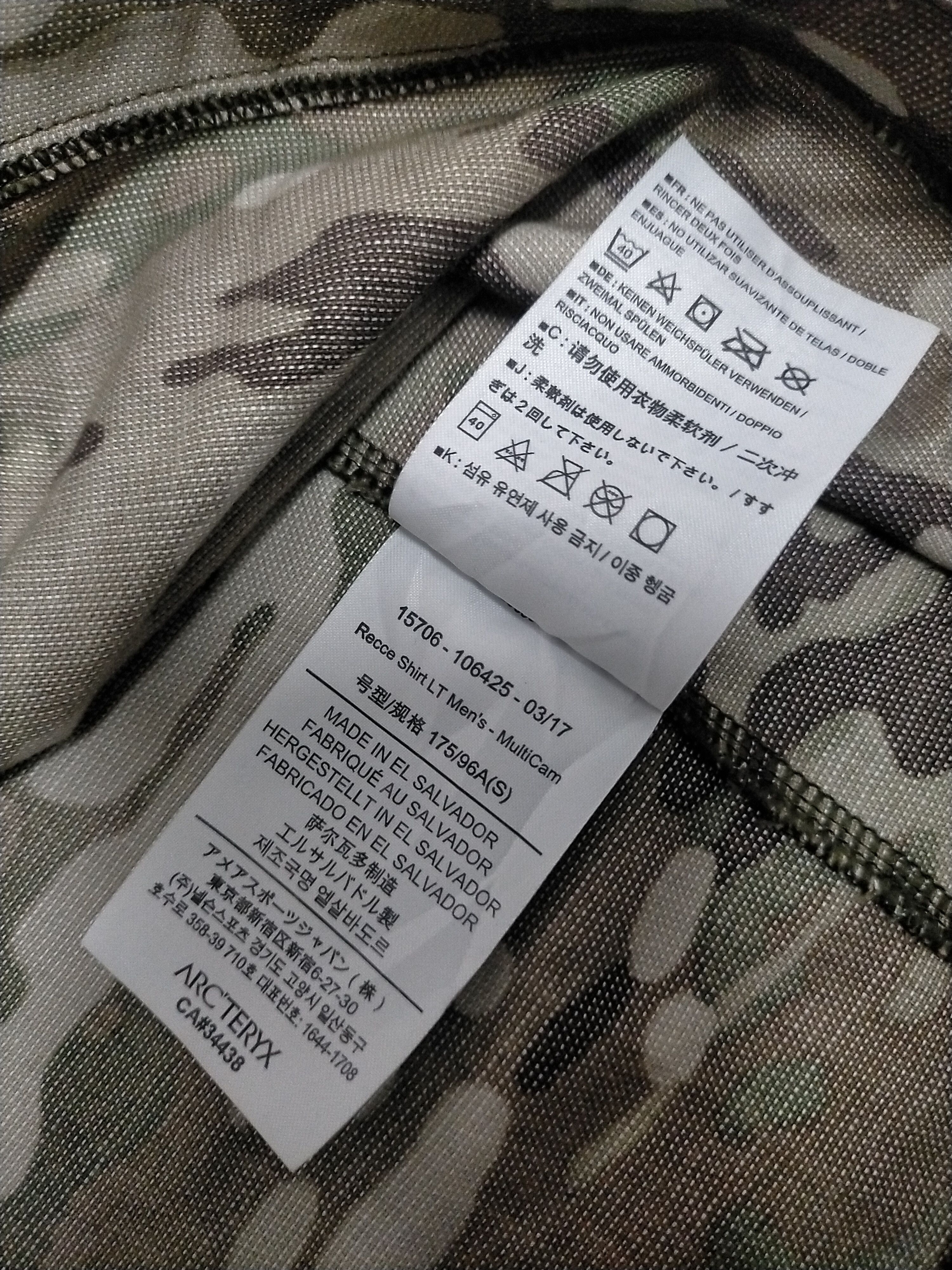 Arc'teryx 🔥Rare🔥Acteryx Multicam Leaf Recce Jacket Size US S / EU 44-46 / 1 - 15 Thumbnail