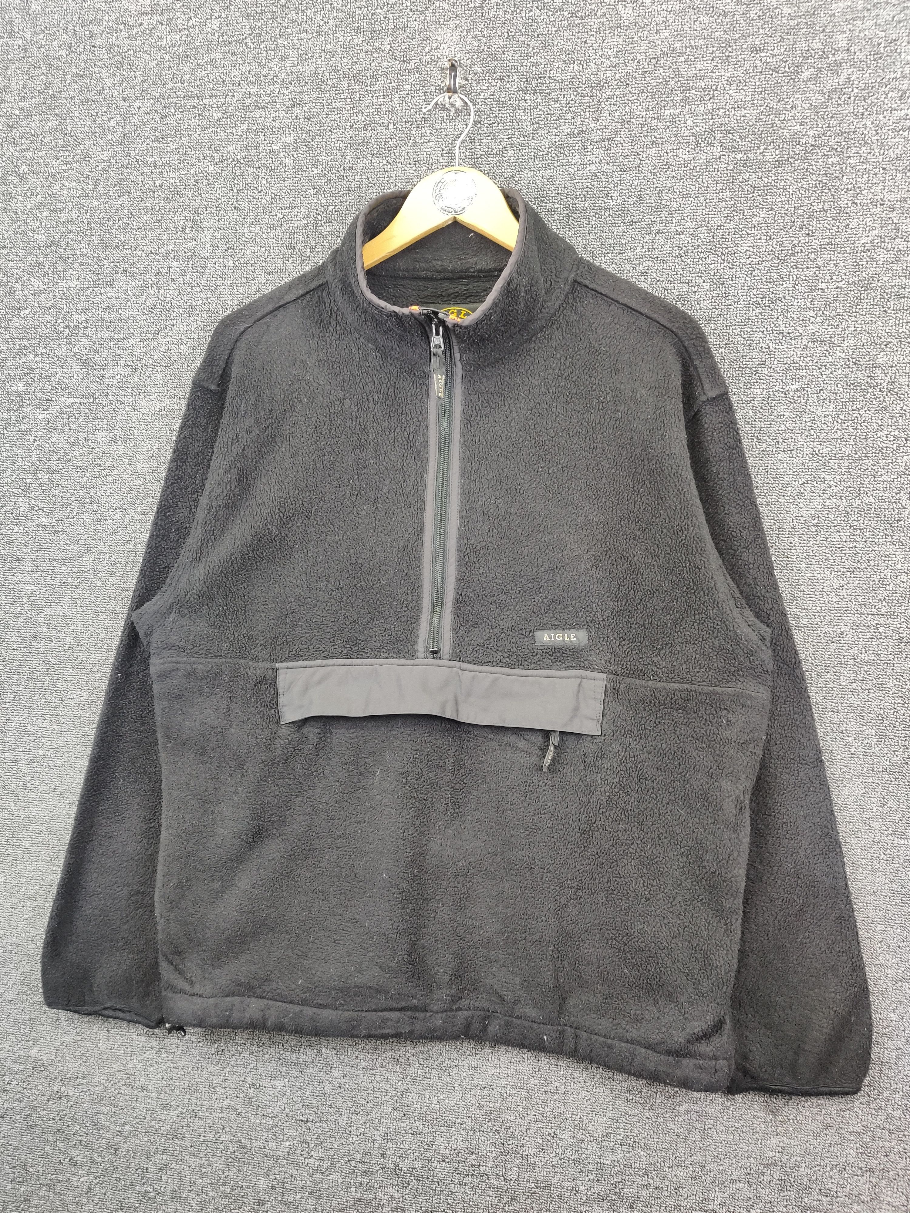 Aigle Vintage Aigle Anorak Fleece Jacket Size US L / EU 52-54 / 3 - 2 Thumbnail