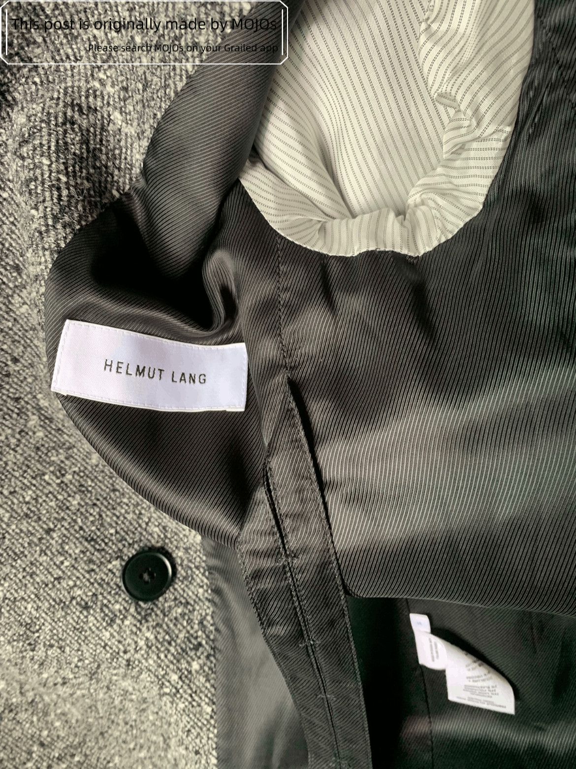 Helmut Lang Helmut Lang Distressed Sleeves Coat Size US S / EU 44-46 / 1 - 4 Thumbnail