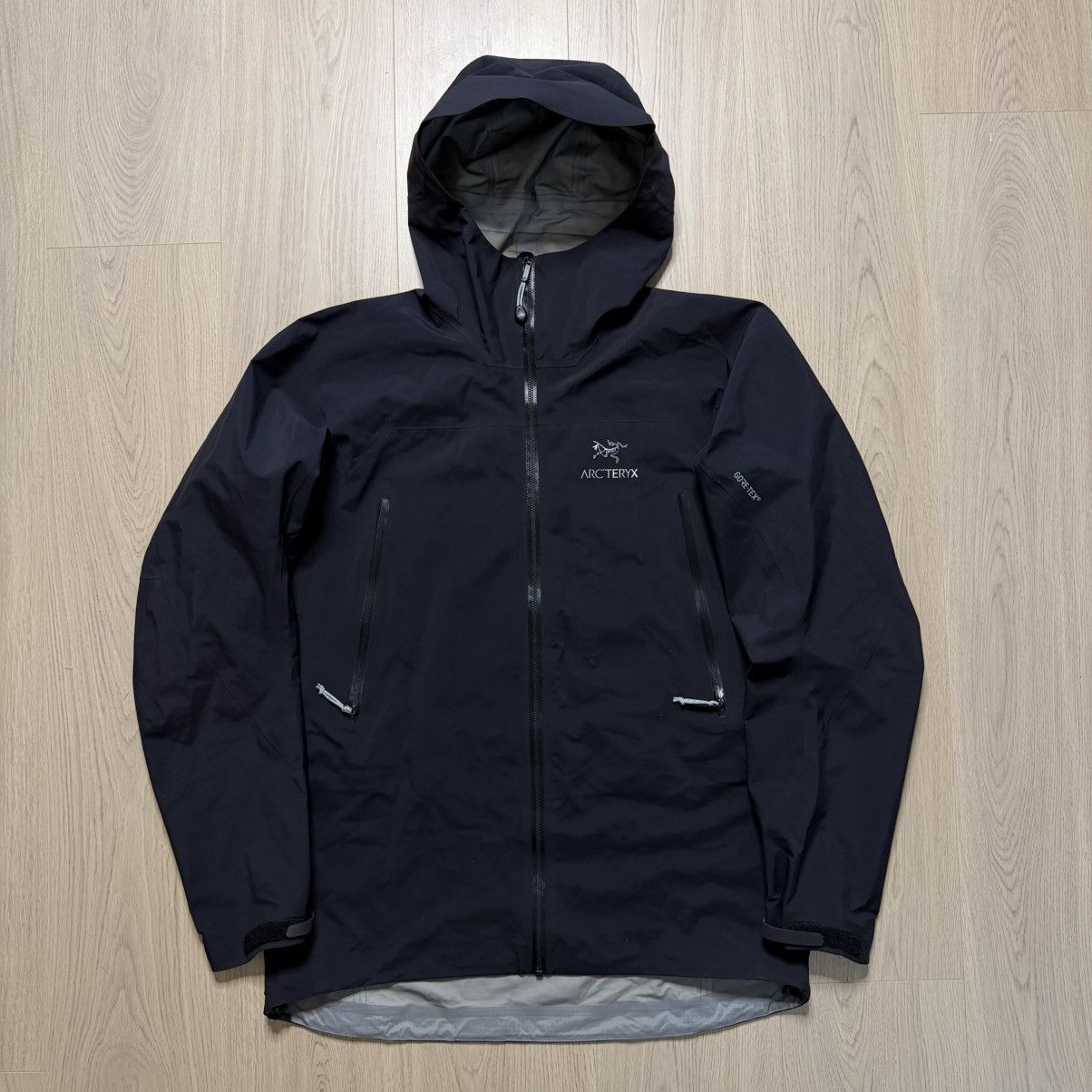 arcteryx zeta AR goretex shell jacket black large