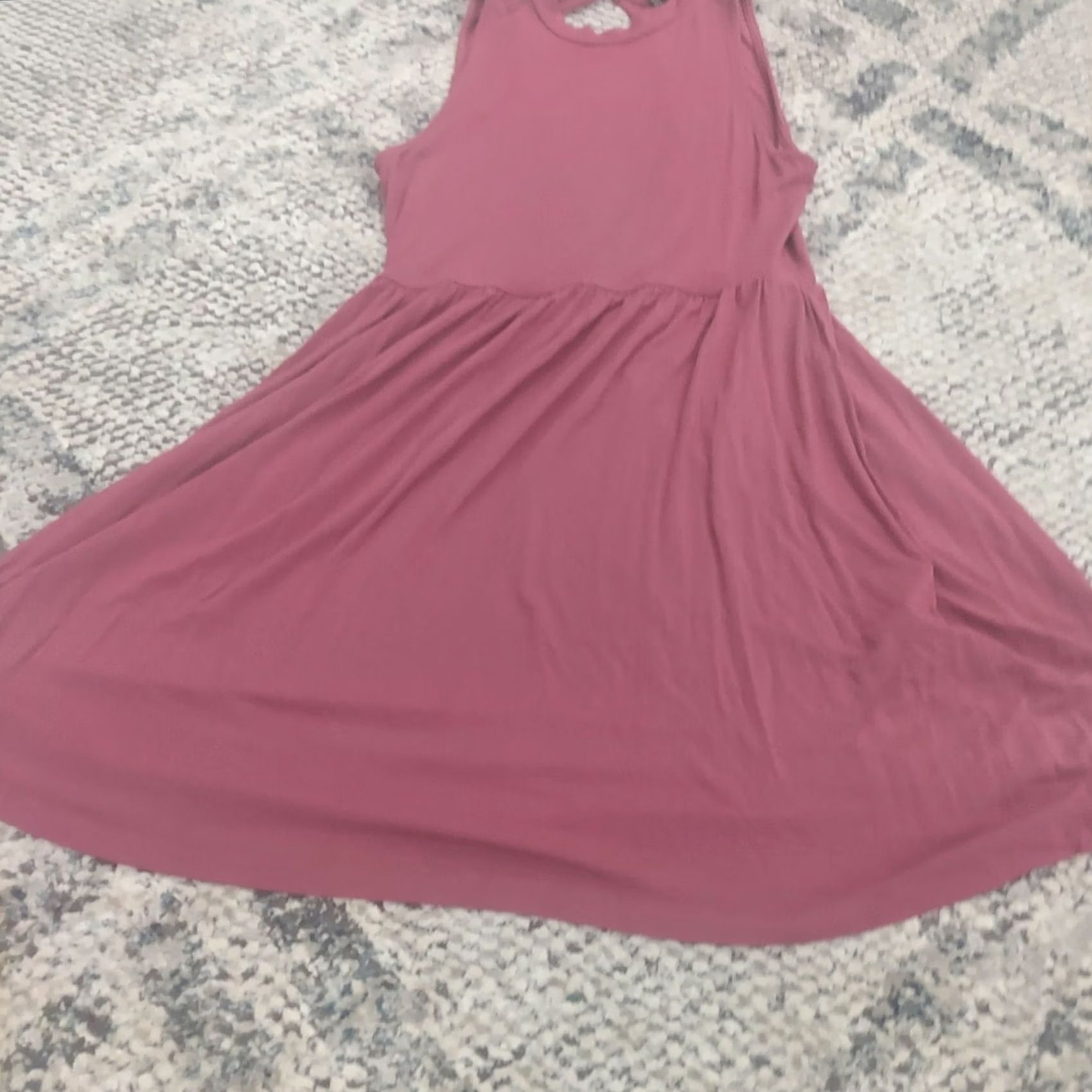Forever 21 FOREVER 21 Dress Women's Fit & Flare Sleeveless Pink Long Size S Casual Party/Cocktail Travel Formal Spring Summer Dress Size S / US 4 / IT 40 - 2 Thumbnail