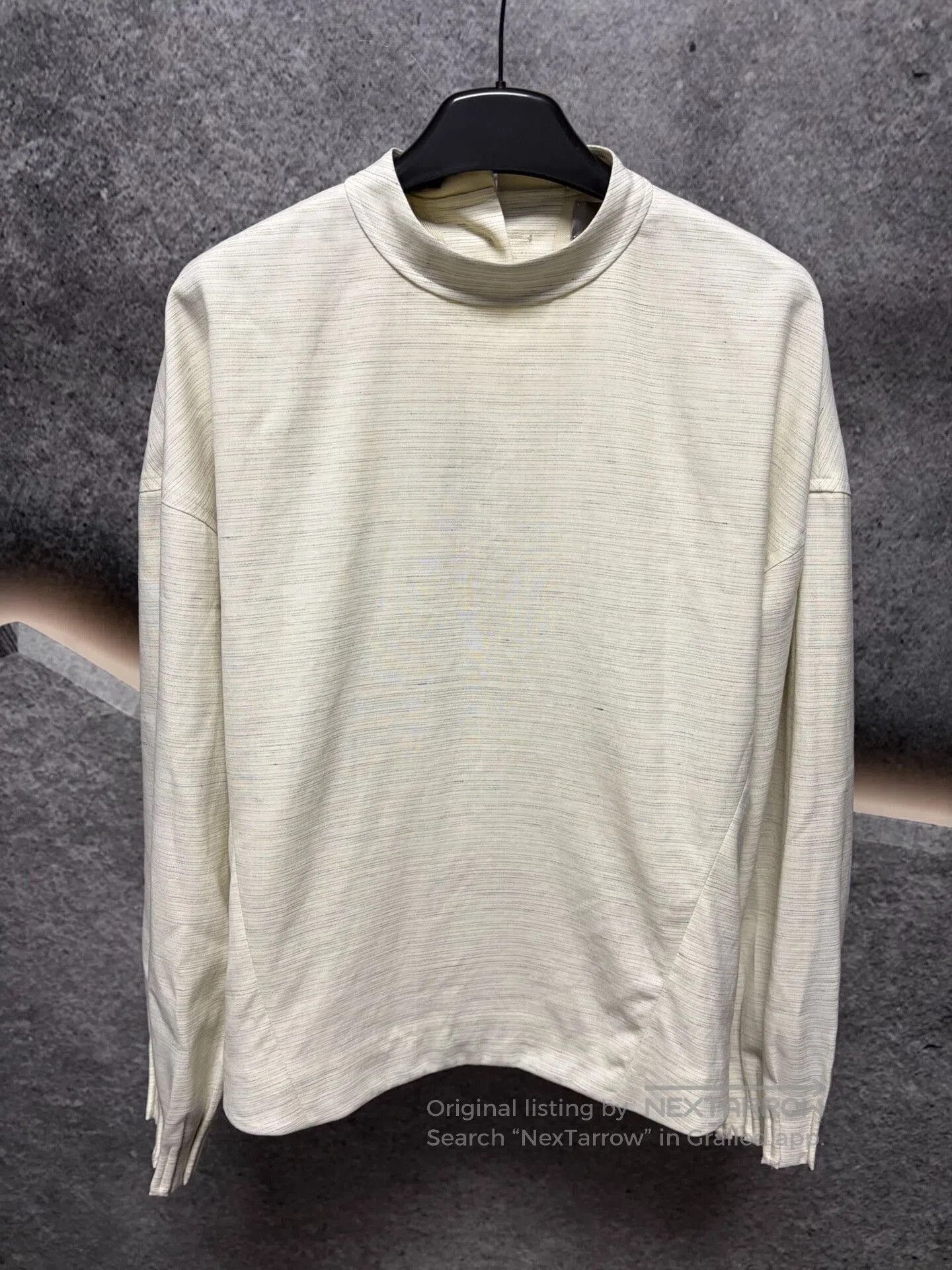 Dior Dior FW23 Beige Striped Stand-Collar Coat. Size US M / EU 48-50 / 2 - 1 Thumbnail