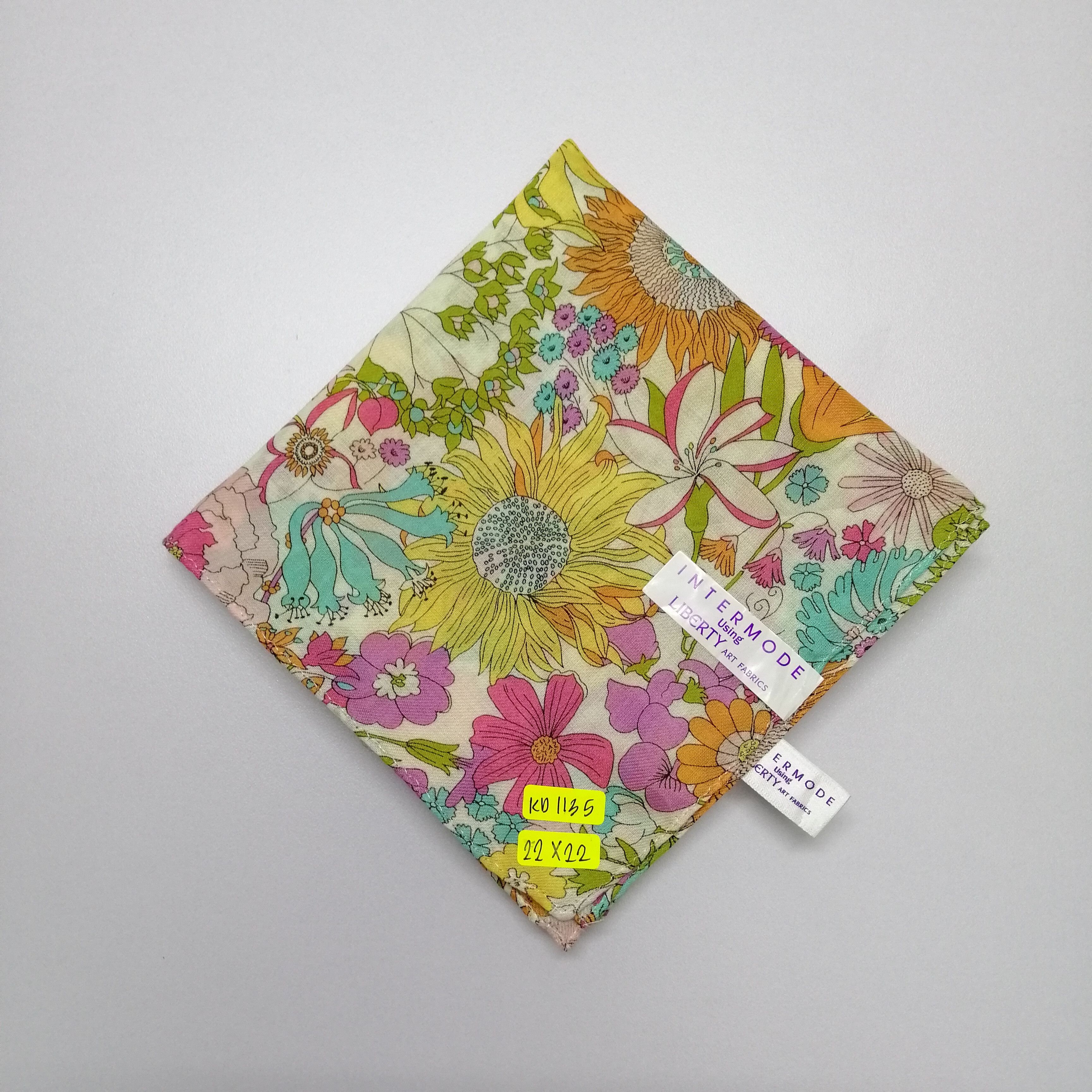 Liberty Liberty Handkerchief/Neckerchief/Scarves-KD1135 Size ONE SIZE - 7 Thumbnail