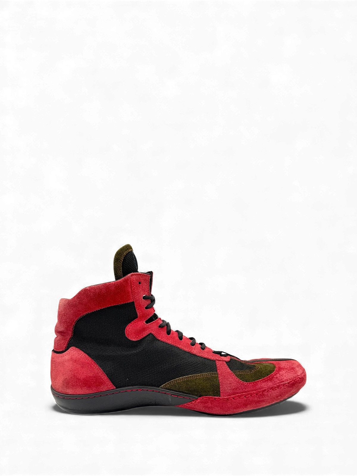 Dolce & Gabbana Dolce & Gabbana hi top boxing / moto sneakers Size US 10 / EU 43 - 6 Thumbnail