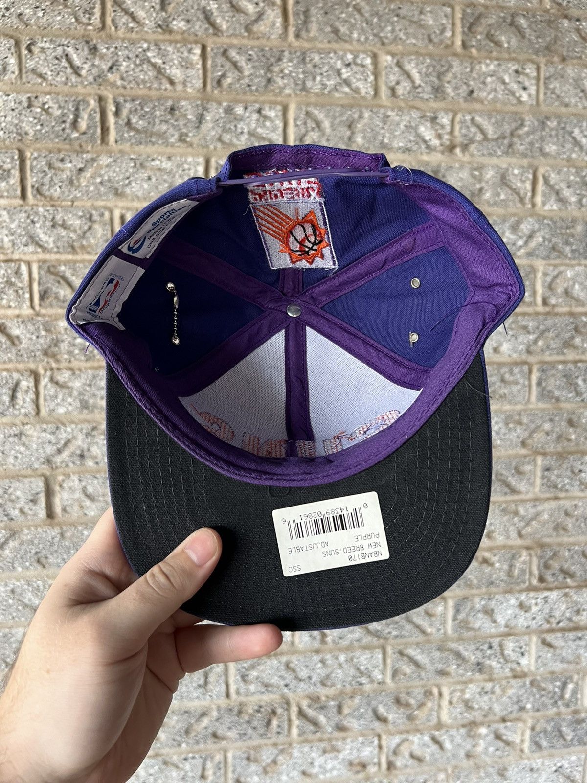 Sports Specialties × Vintage Vintage 90’s NBA Phoenix Suns Brand New SnapBack Hat Size ONE SIZE - 2 Thumbnail