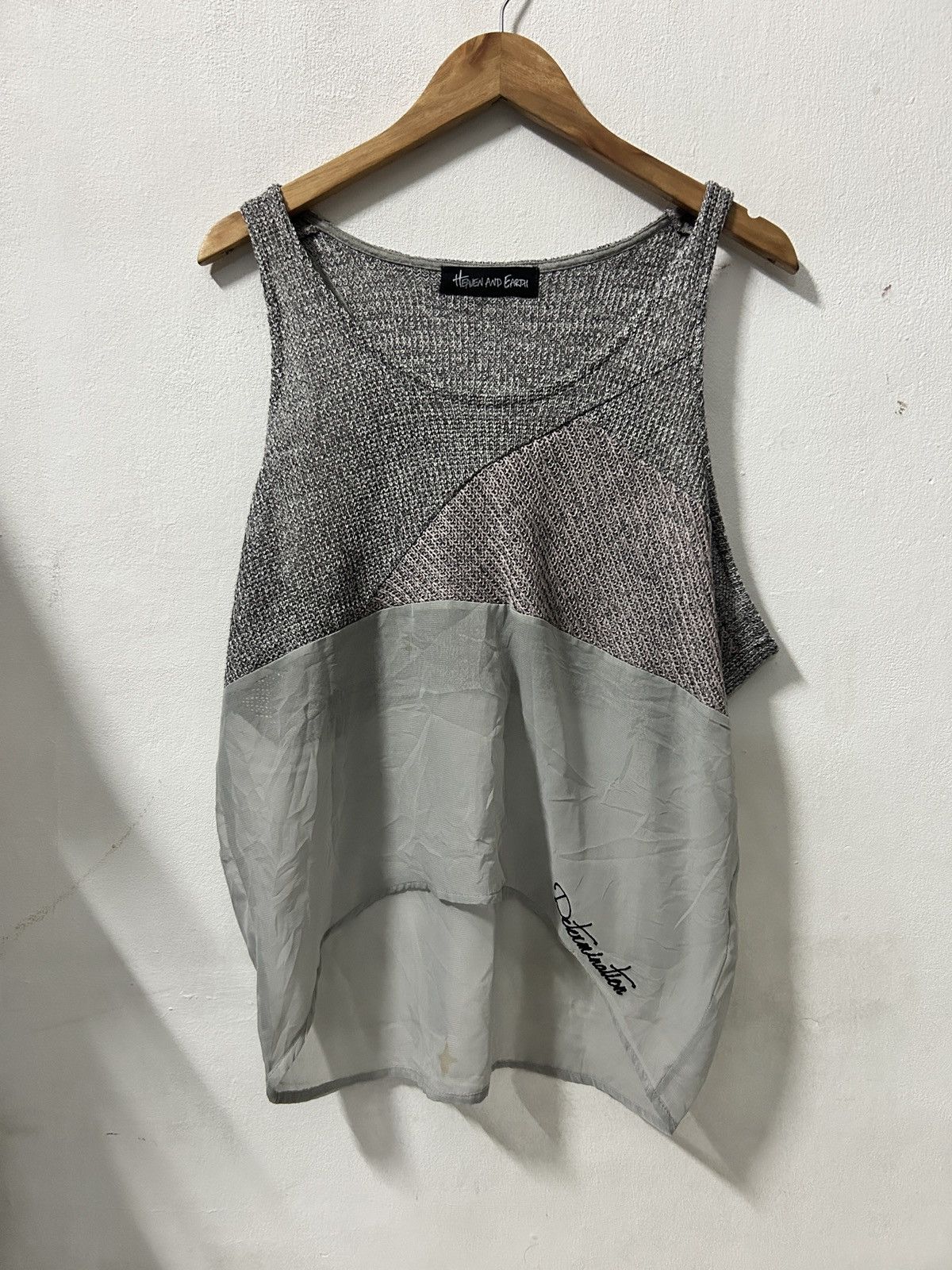 If Six Was Nine Heaven and Earth determination tank Size M / US 6-8 / IT 42-44 - 1 Thumbnail