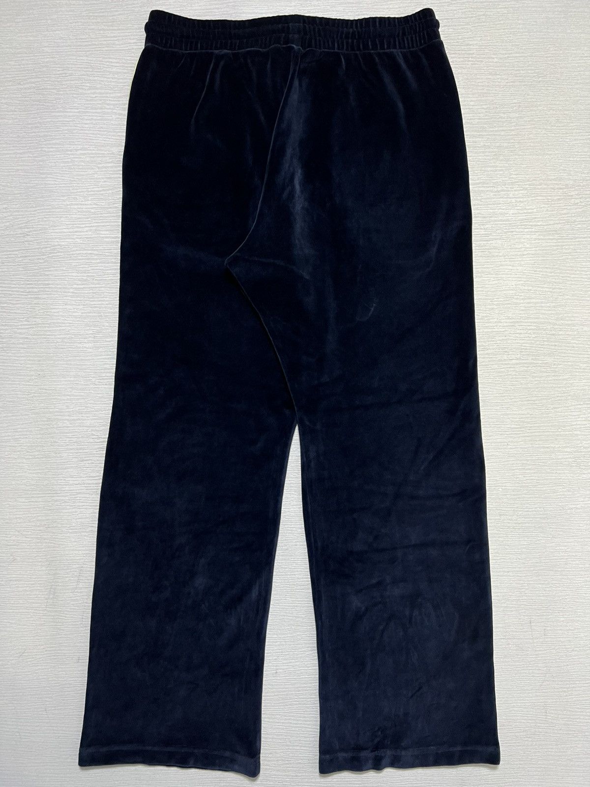 Celine Celine - Triomphe Logo Embroidered Velour Trackpants Size US 30 / EU 46 - 4 Thumbnail