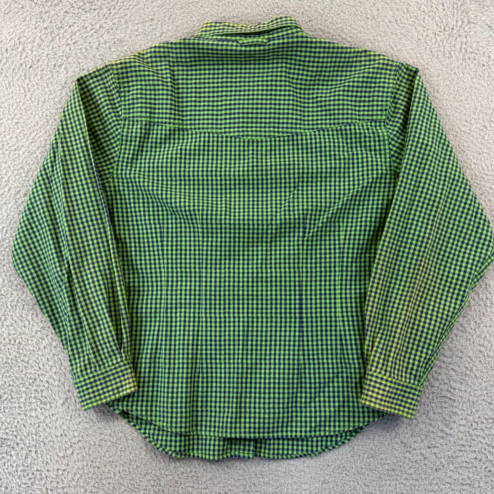 Roper VINTAGE Roper Western Shirt Women Large Green Plaid Long Sleeve Cowboy Button Up Size L / US 10 / IT 46 - 2 Thumbnail