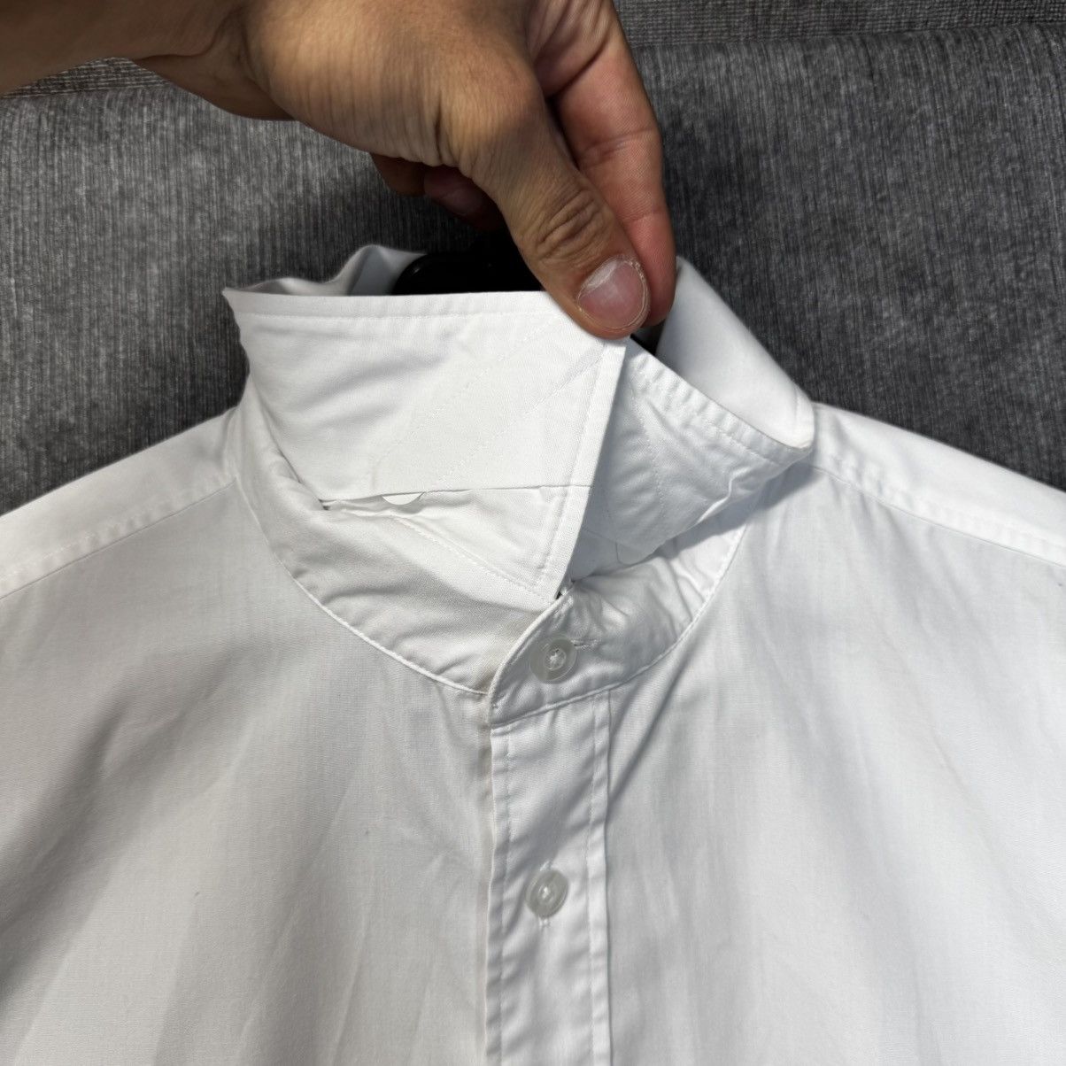 Yves Saint Laurent Yves Saint Laurent YSL long sleeve shirt white Size US L / EU 52-54 / 3 - 4 Thumbnail