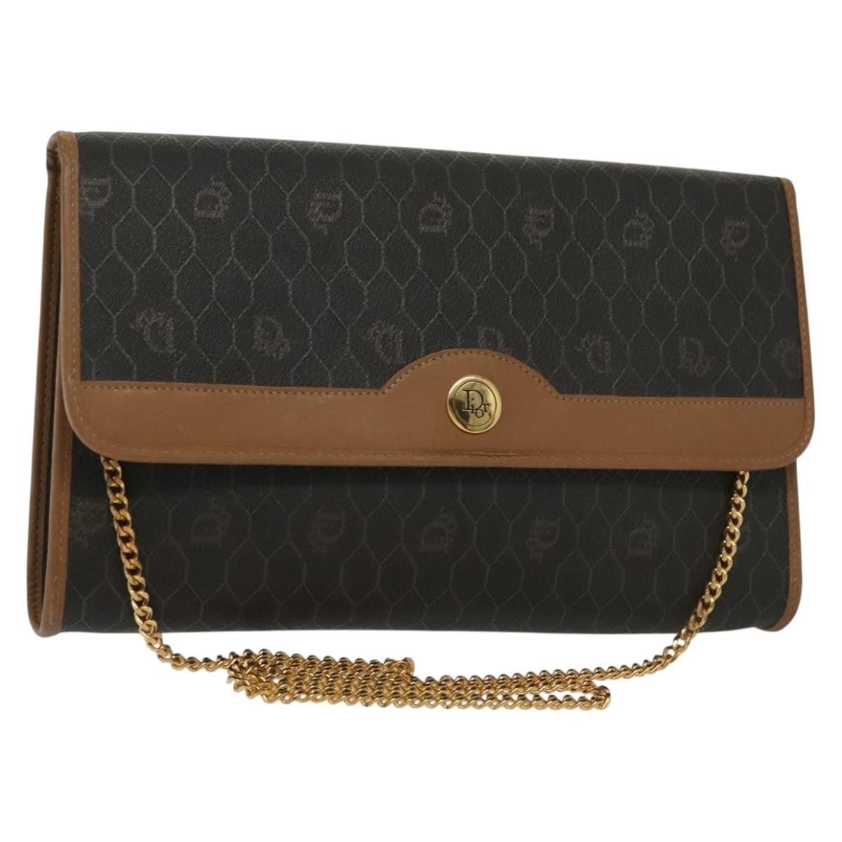 Dior Christian Dior Vintage Honeycomb chain Canvas Size ONE SIZE - 1 Thumbnail