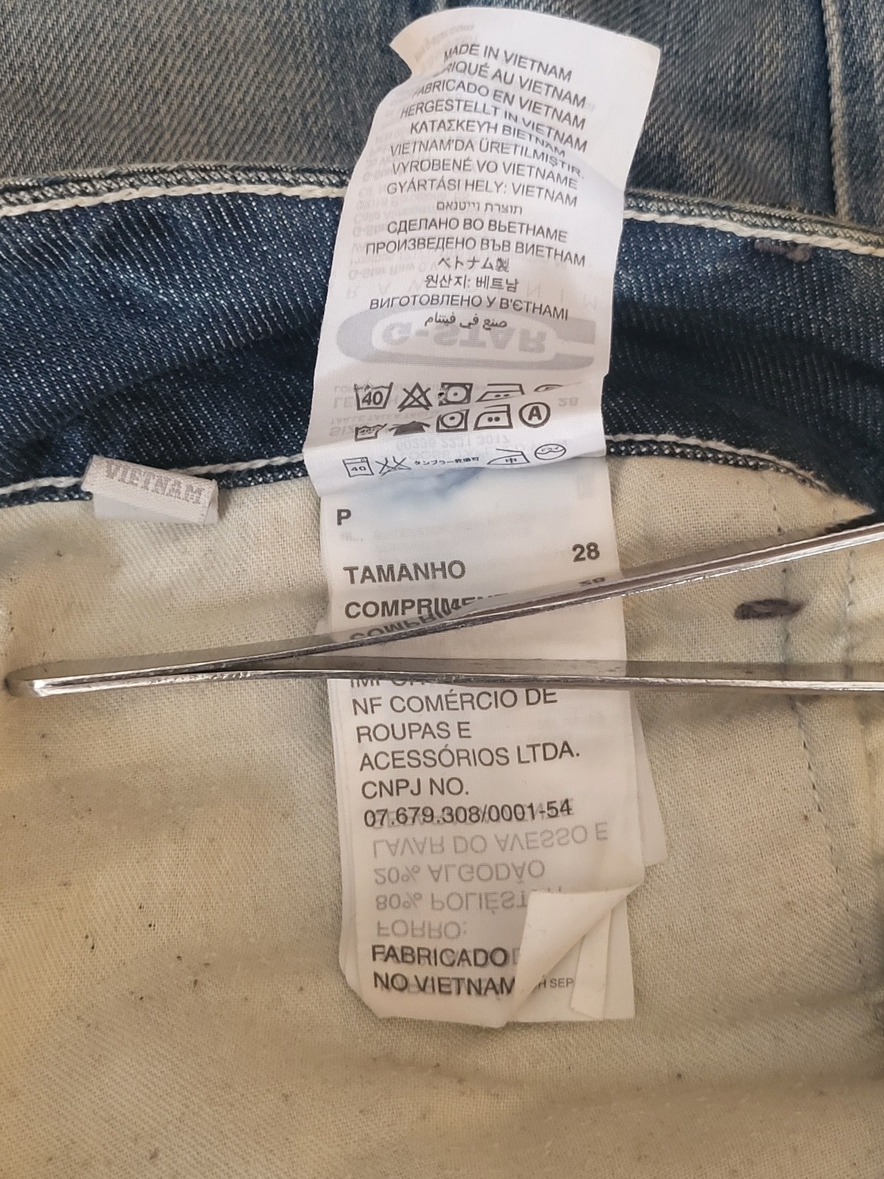 G-Star G-Star Raw Denim Jeans Y2K style.Fit 32 size. Size US 28 / EU 44 - 7 Thumbnail