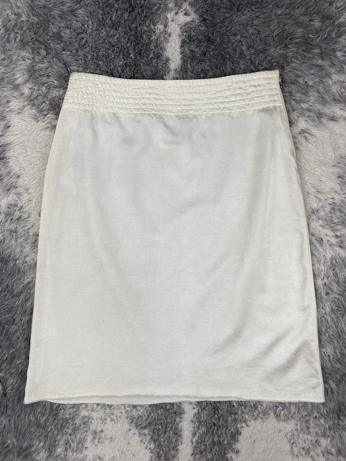 Maison Margiela Vintage 2000’s Maison Margiela MM6 Rayon Skirt Size 28" / US 6 / IT 42 - 2 Thumbnail