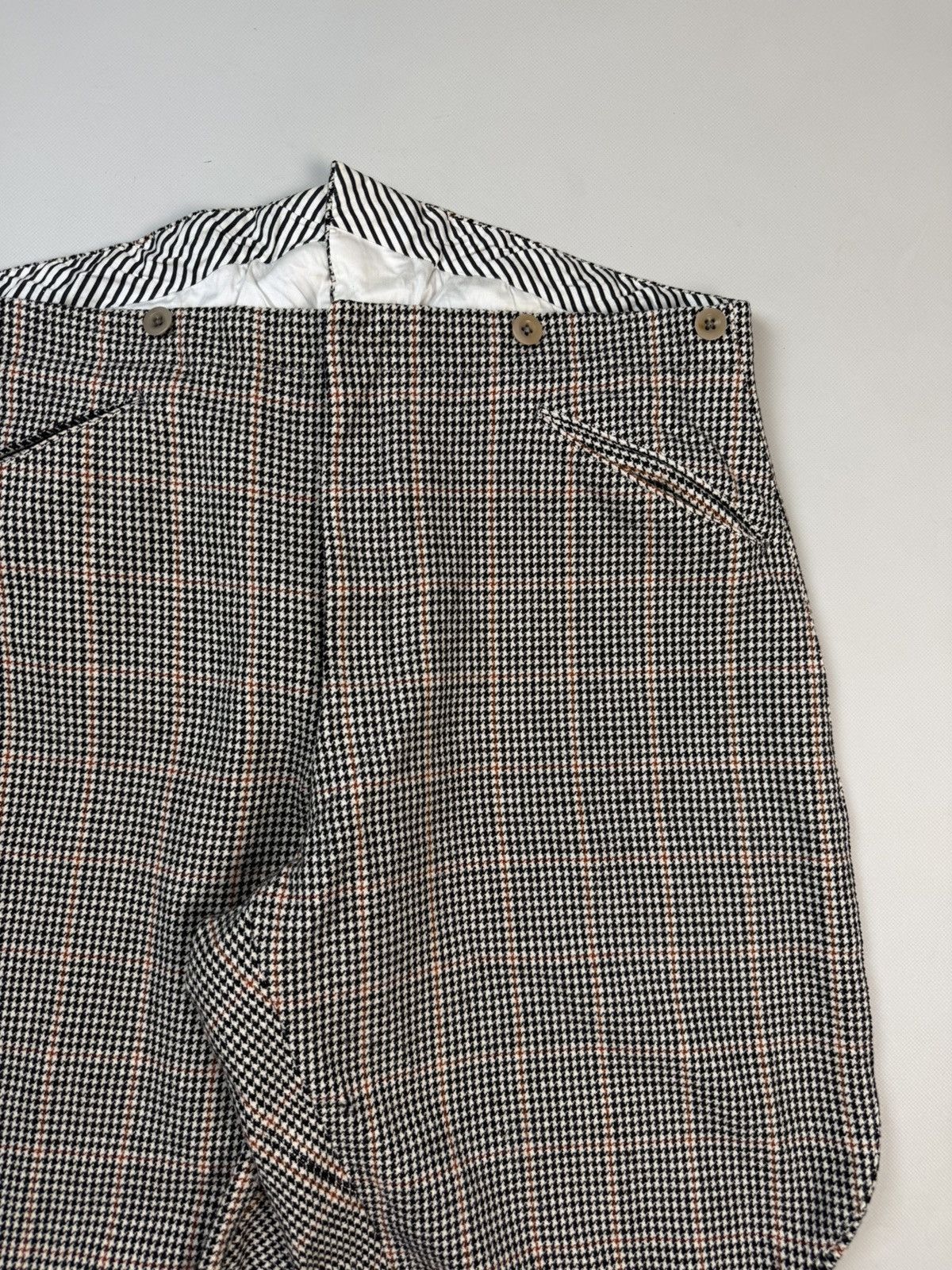 Vintage 1930’s Houndstooth Jodhpur Back Buckle Riding Breeches Pants Size US 36 / EU 52 - 7 Thumbnail