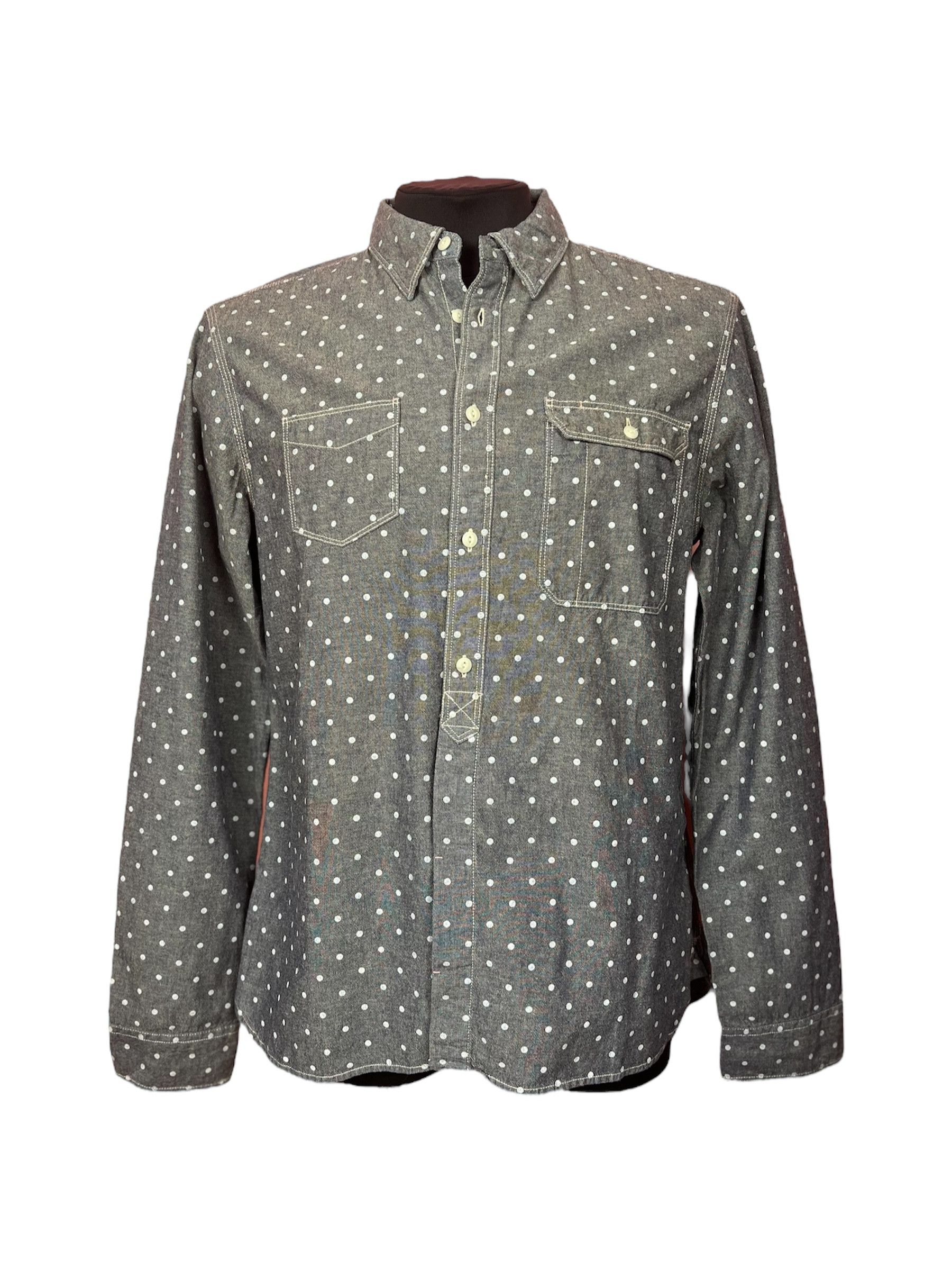 Allsaints Allsaints shirt blue streetwear casual Size US L / EU 52-54 / 3 - 1 Thumbnail