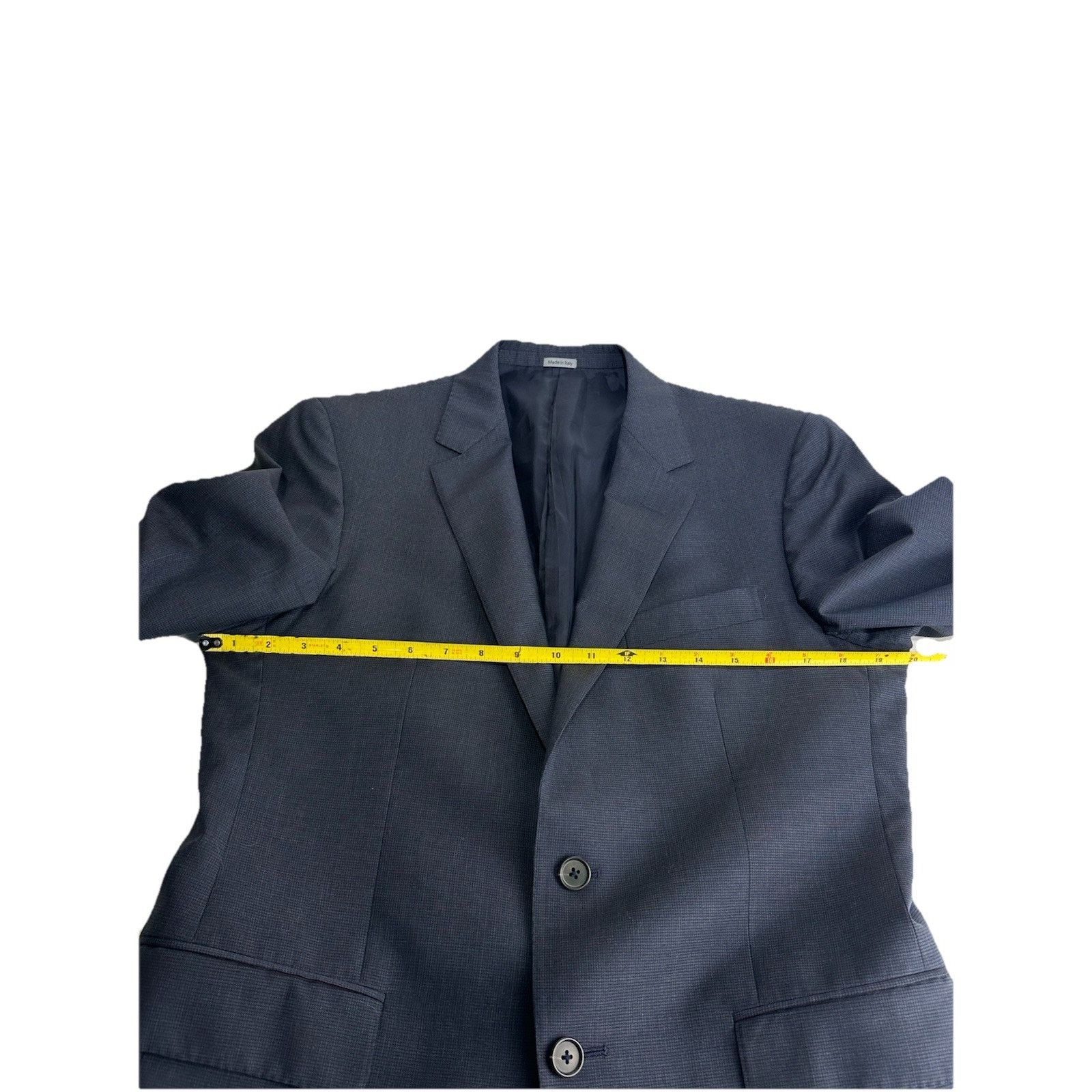 Lanvin Lanvin mens Size 40 blue wool sports coat blazer Size 40R - 8 Thumbnail